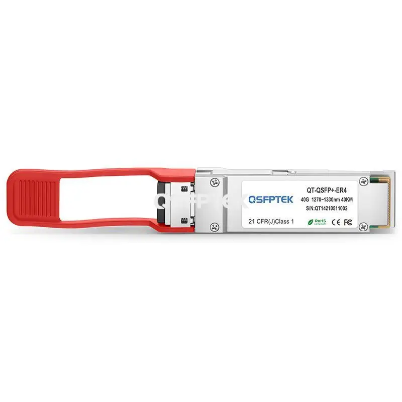 Cisco QSFP-40G-ER4 Compatible 40GBASE-ER4 QSFP+ 1310nm 40km Optical  Transceiver Module