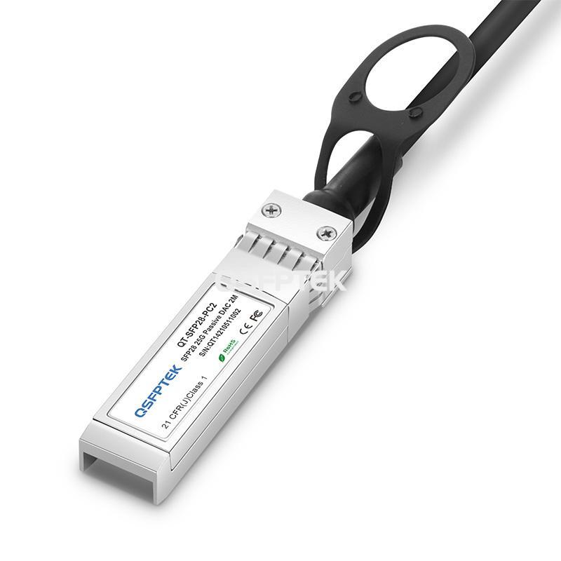 Cisco SFP-H25G-CU5M 25G SFP28 Passive DAC Copper Twinax Cable - QSFPTEK