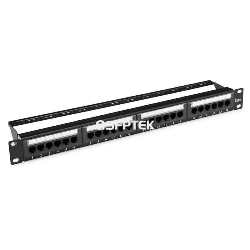 1U High-Density Blank Patch Panel - 24 Port at Cables N More