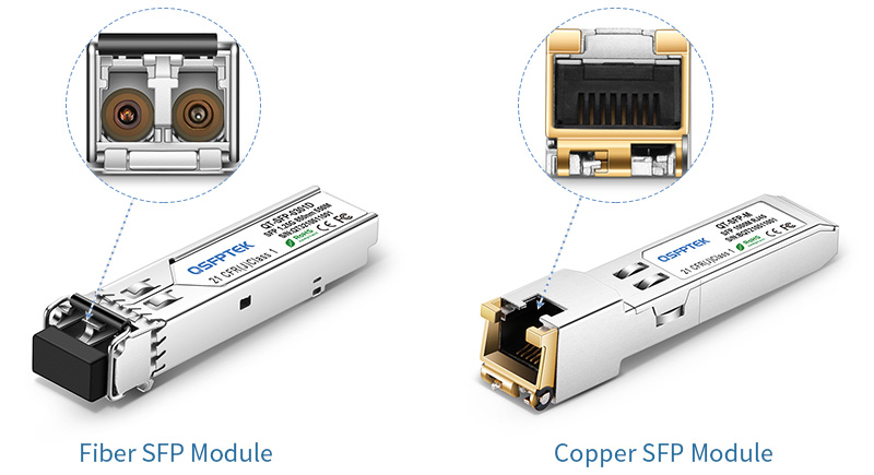 Fiber SFP vs Copper SFP