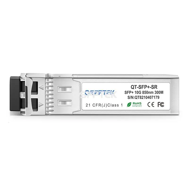 Fortinet FN-TRAN-SFP+SR Compatible 10GBASE-SR SFP+ 850nm 300m DDM LC MMF Transceiver  Module