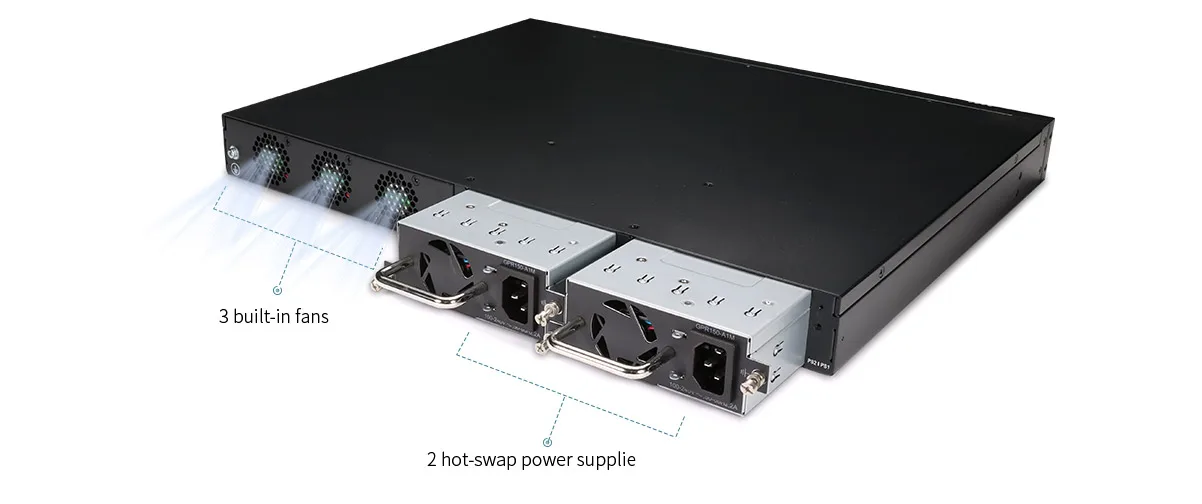 24 x 10GbE Switch with Optional Health Management, 6U VPX