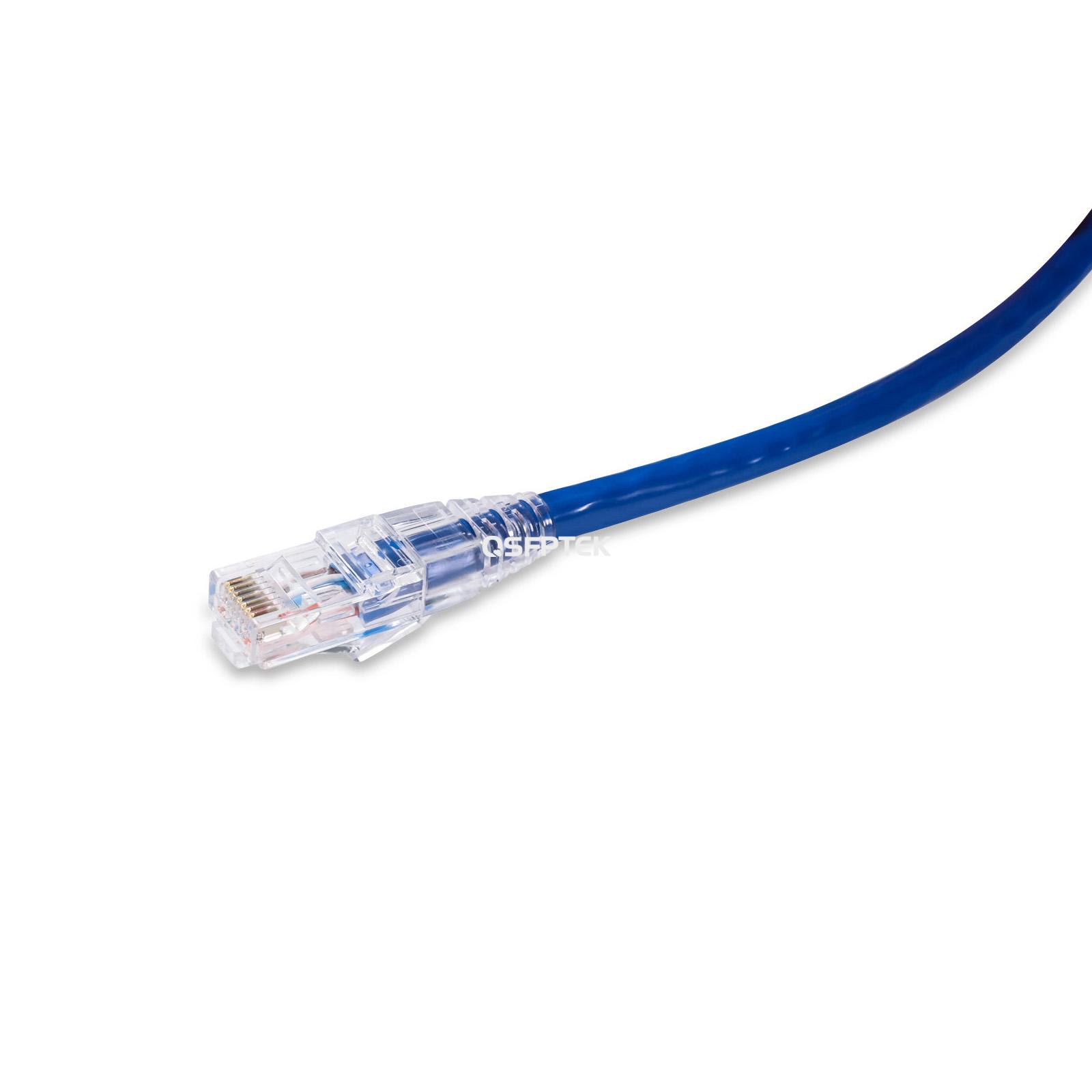 1フィート（0.3m）ブルーCat6イーサネットネットワークパッチ