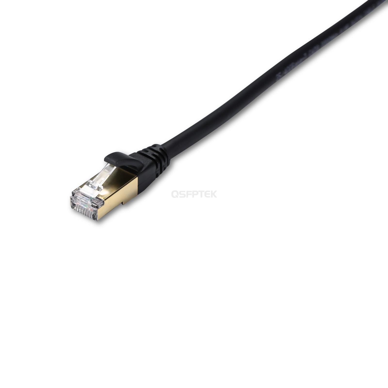 CAT 8 イーサネットケーブル シールド SFTP 15m (49.2フィート) Cat8 SFTP ダブルシールド 40Gbps