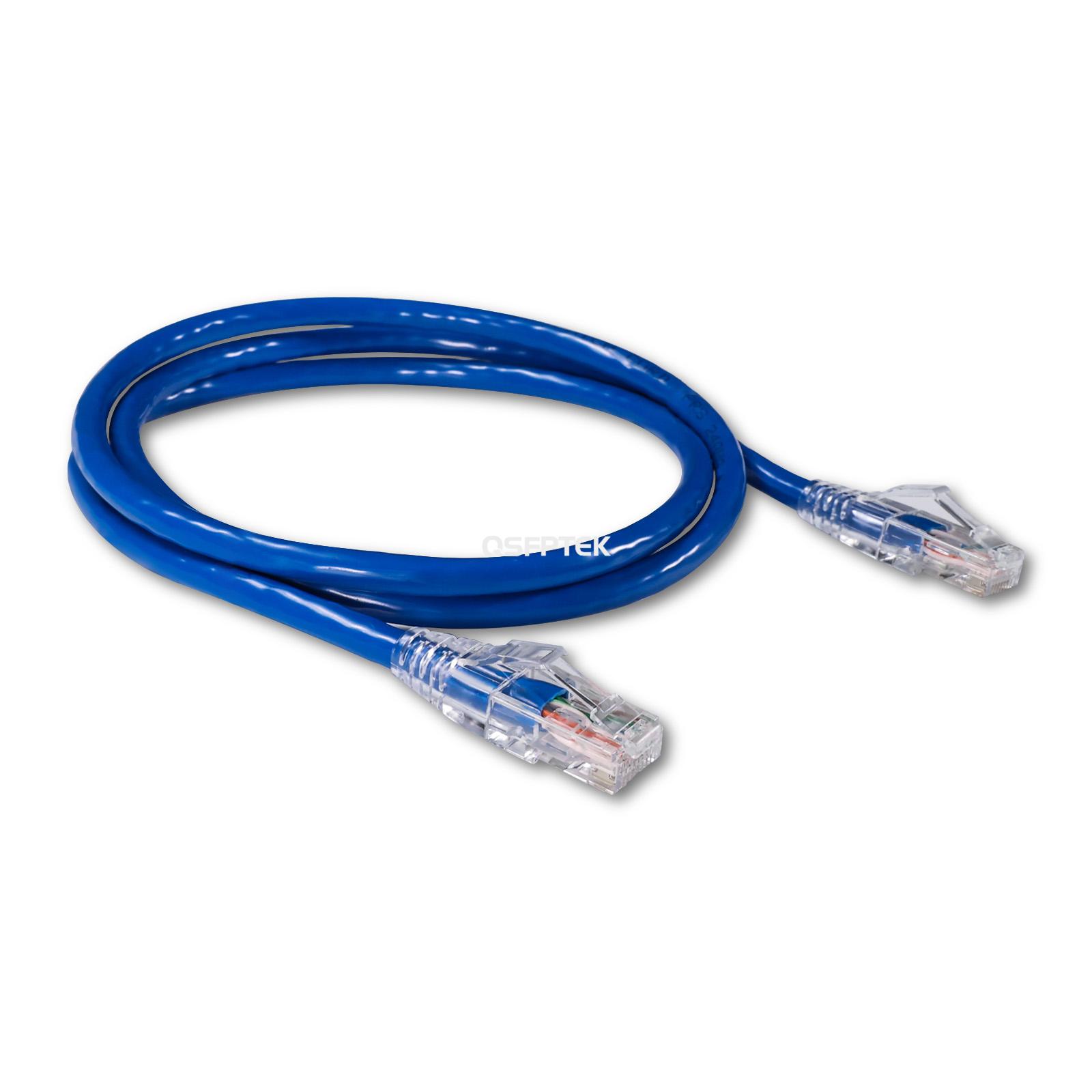 16フィート（4.9m）ブルーCat6イーサネットネットワークパッチ