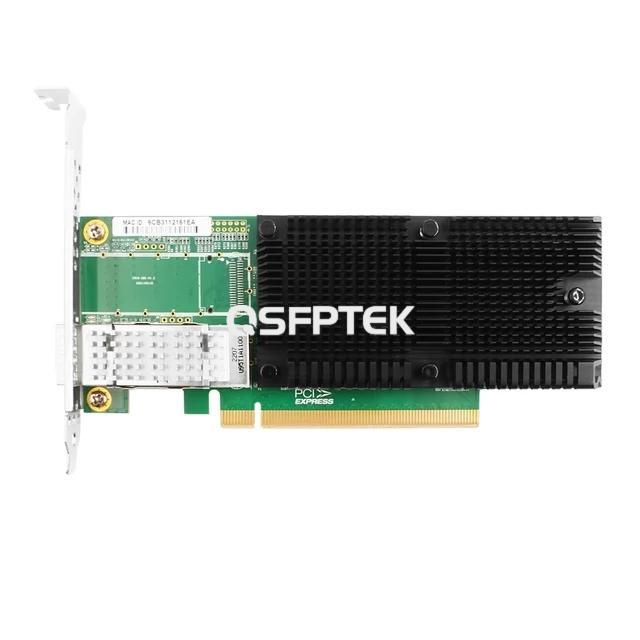 100G Single Port QSFP28 Intel E810CAM1 Based Network