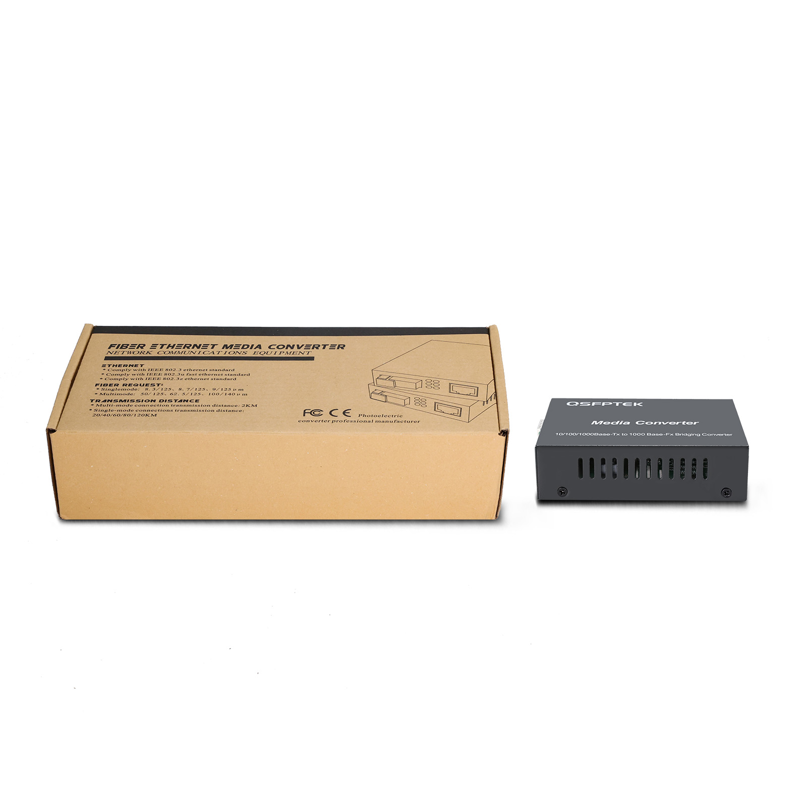 MEDIA CONVERTER FIBRA: IGT-815AT: Convertitore Multimediale Industriale Compatto Da 100 1000base X A 10 100 1000base T Dettagli