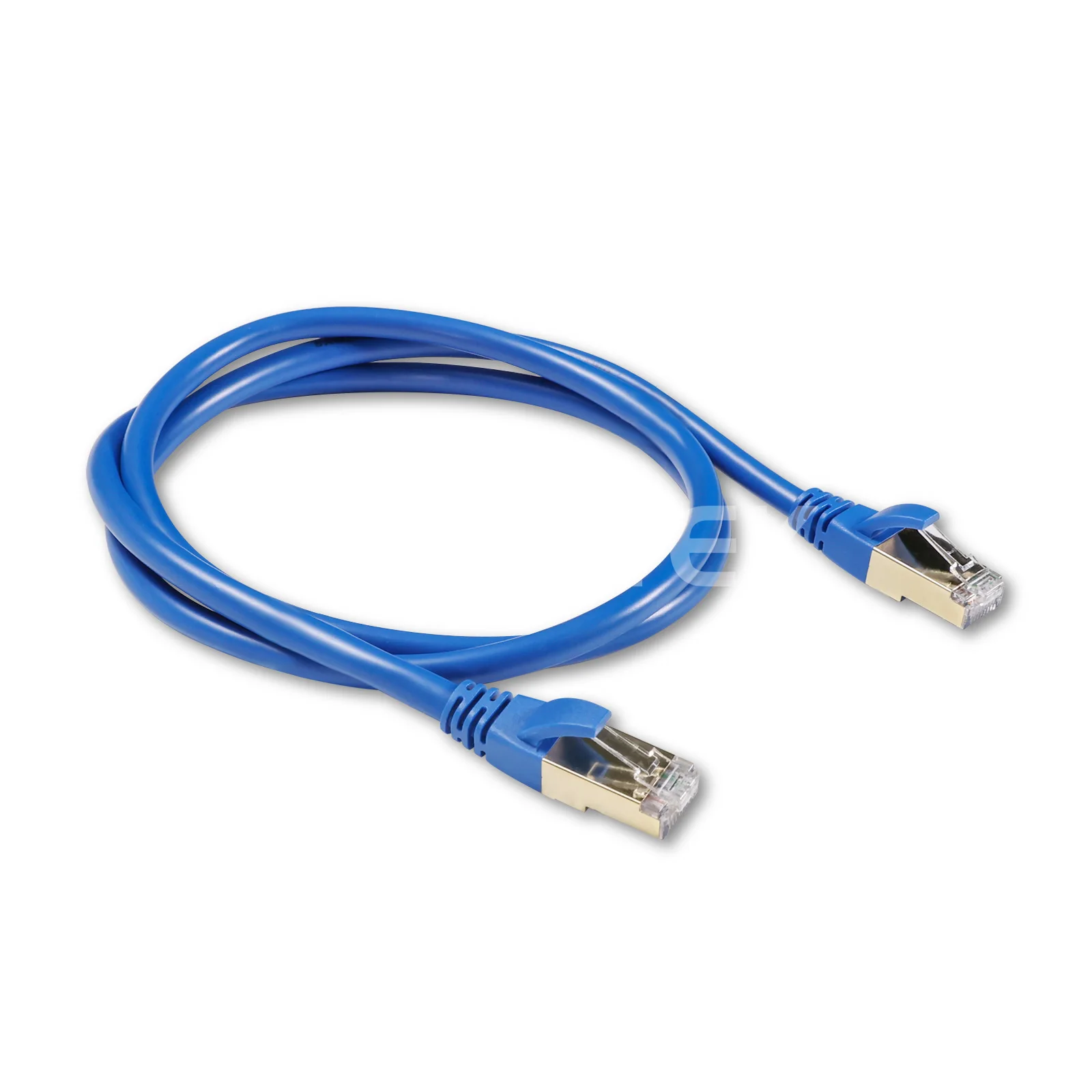 2PCS Cat7 Shielded Ethernet Cable 1m 5m 10m 20m 30m Flat Internet Network  Cable RJ45 Connector