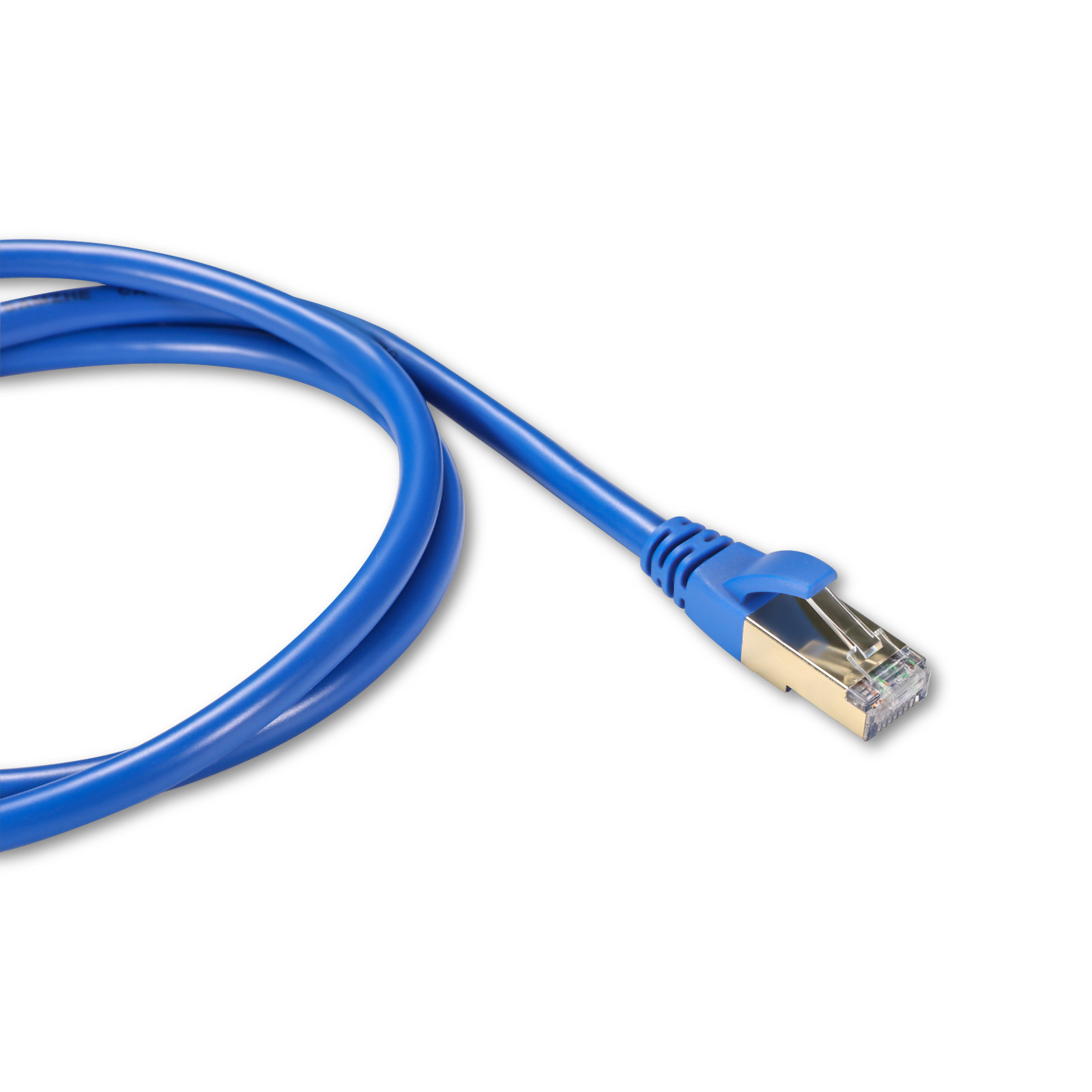 16ft (5m) Blue Cat7 Snagless Shielded (SFTP) Ethernet