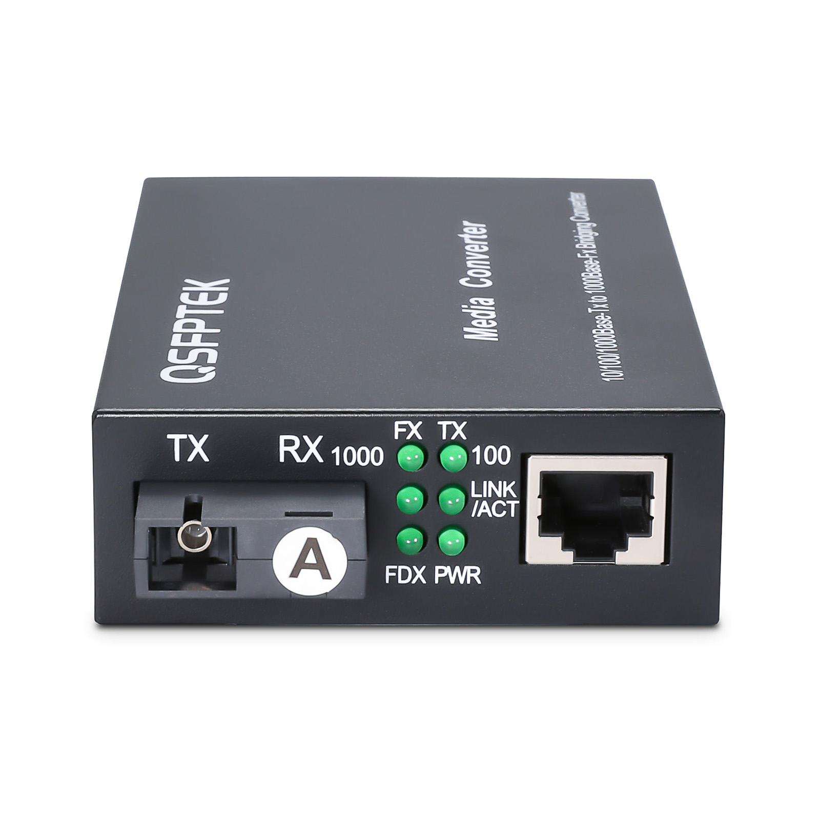 10/100/1000Base-Tx To 1000Base-LX BIDI TX1310nm Gigabit Ethernet Media ...