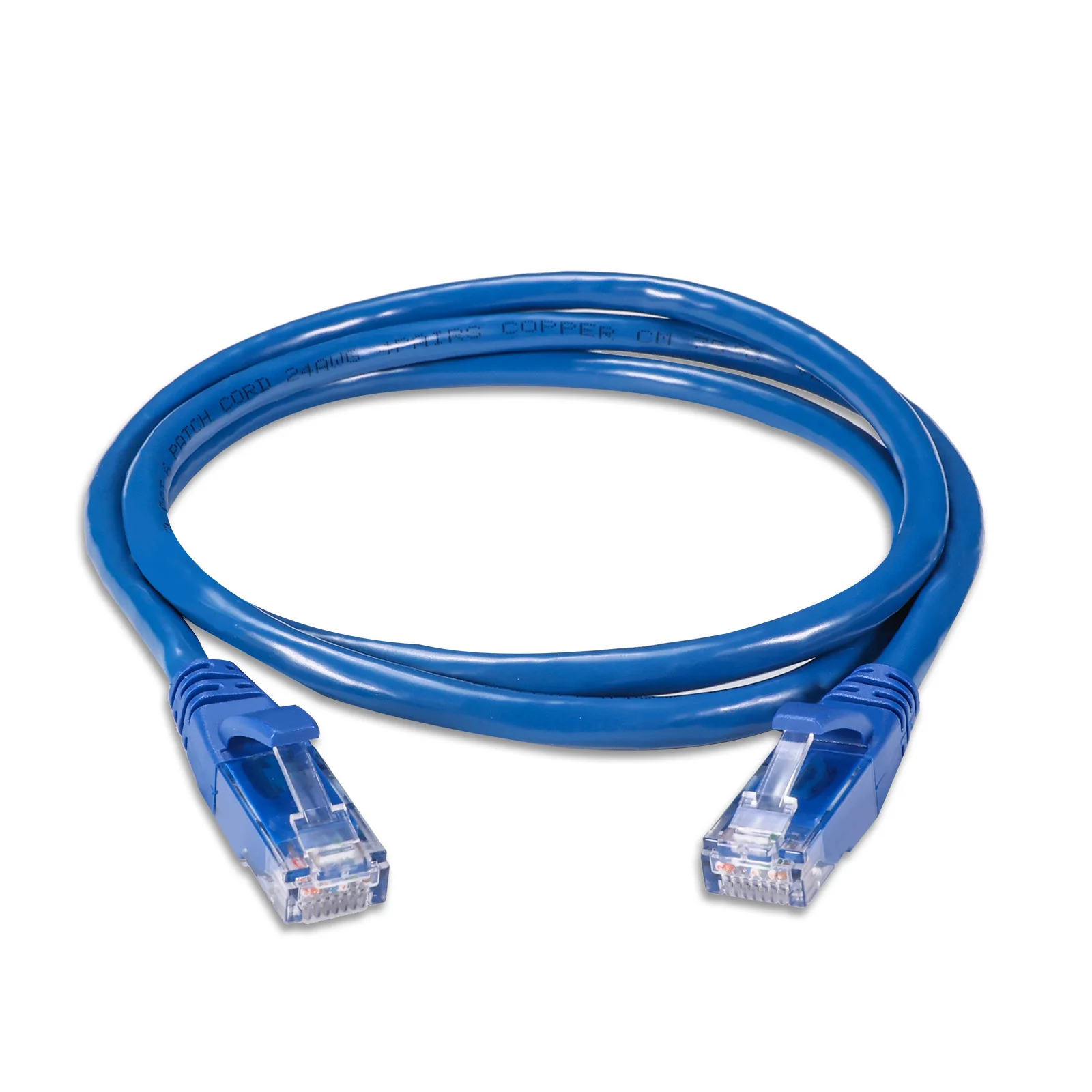 Cat6a Ethernet Network Patch Cable Snagless Unshielded (UTP), 26AWG,  10GBase-T