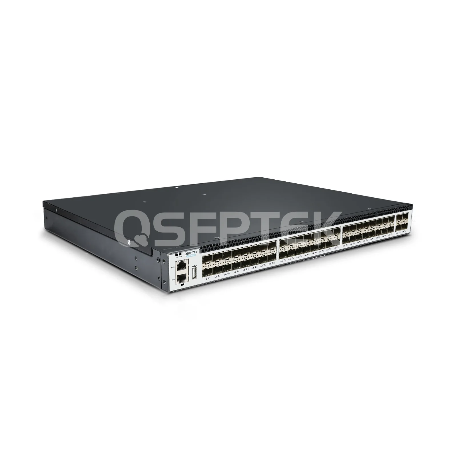 S7600-48X8C, 48-Port 10Gb Ethernet L3+ Managed Switch, with 100G QSFP28  Uplinks, Support MLAG, VXLAN - QSFPTEK