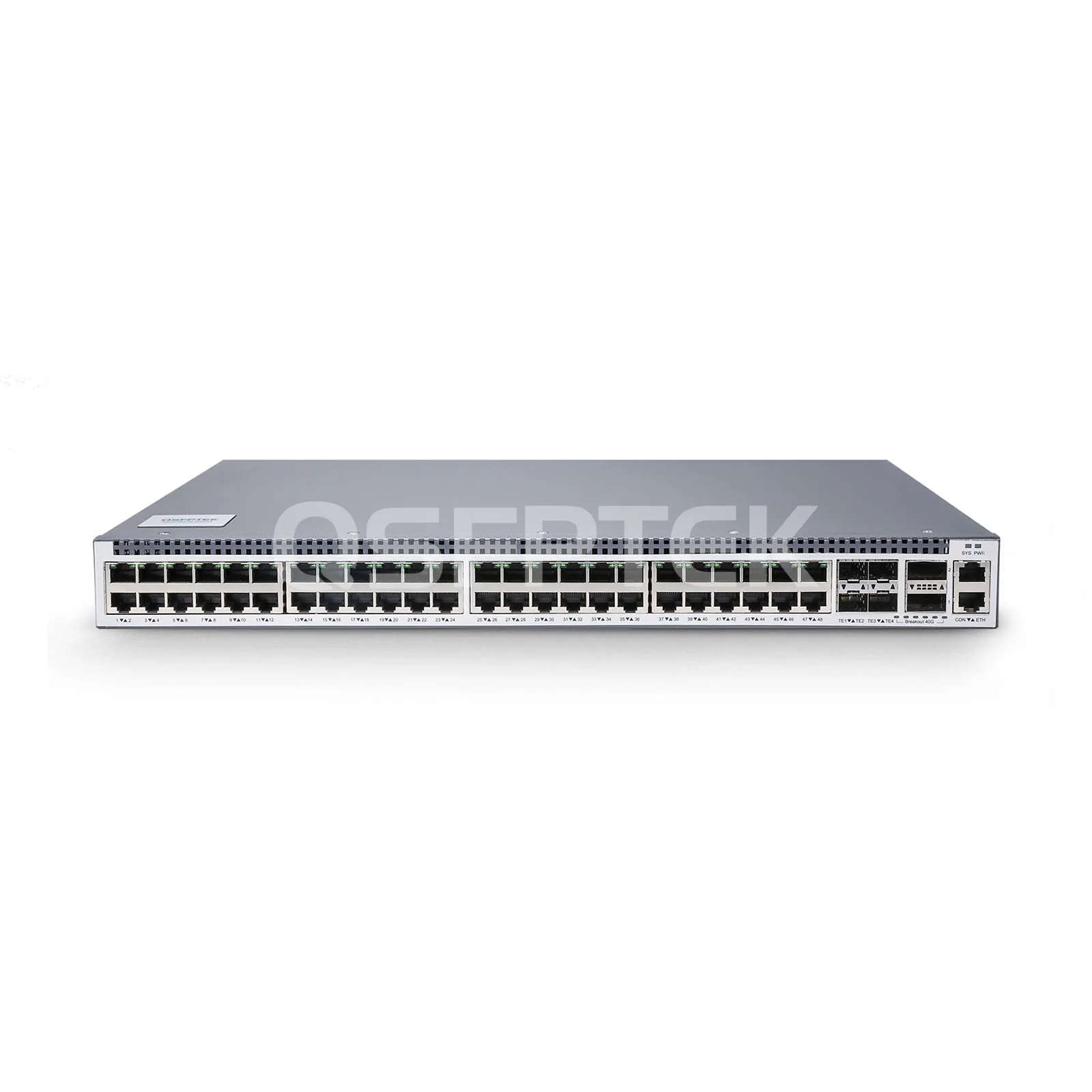 HNDF-4GE2GX Switch Gigabit Ethernet manageable 6 ports dont 2 ports optiques
