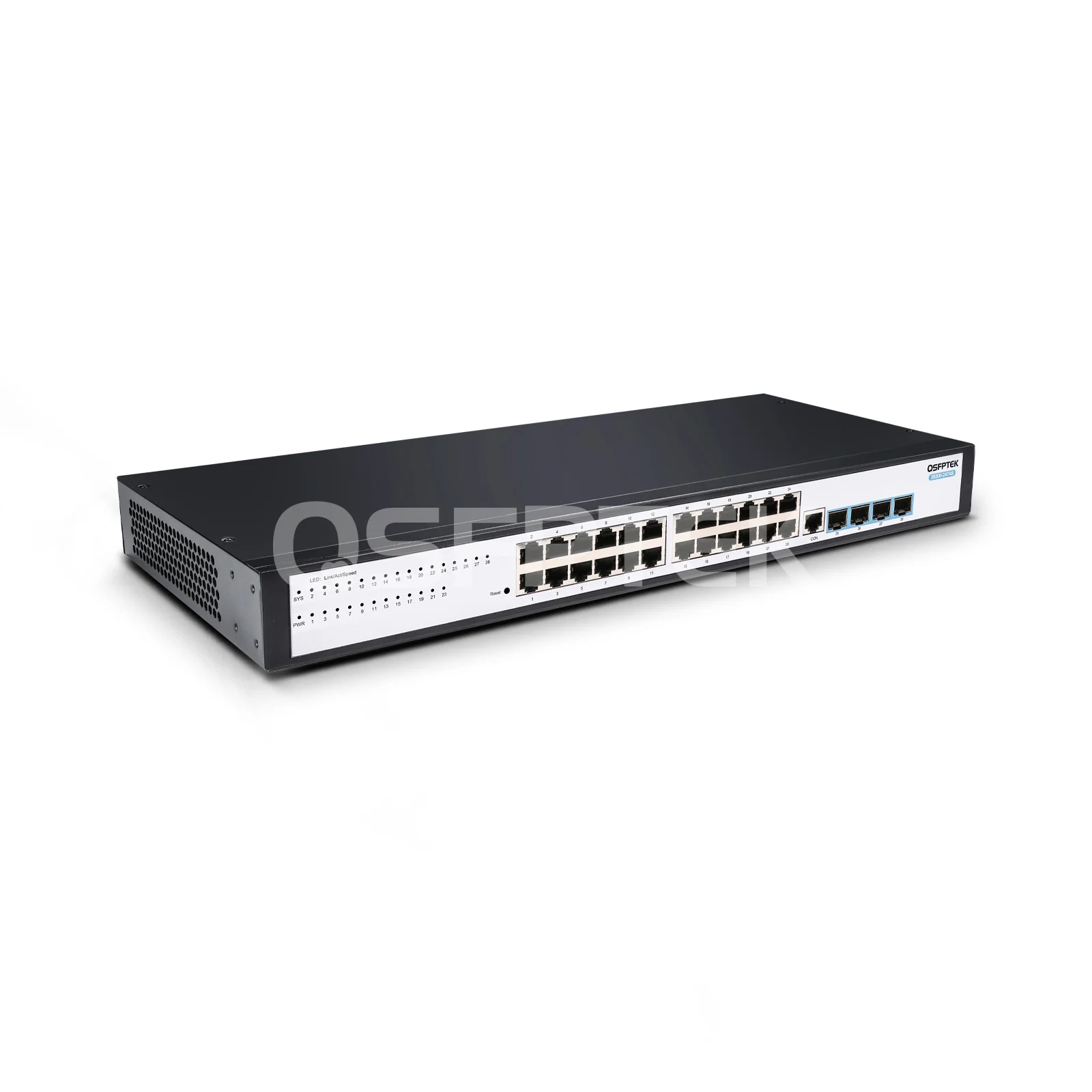 S530024T4S 24Port Fanless Gigabit L2+ Access Switch, 24x 10