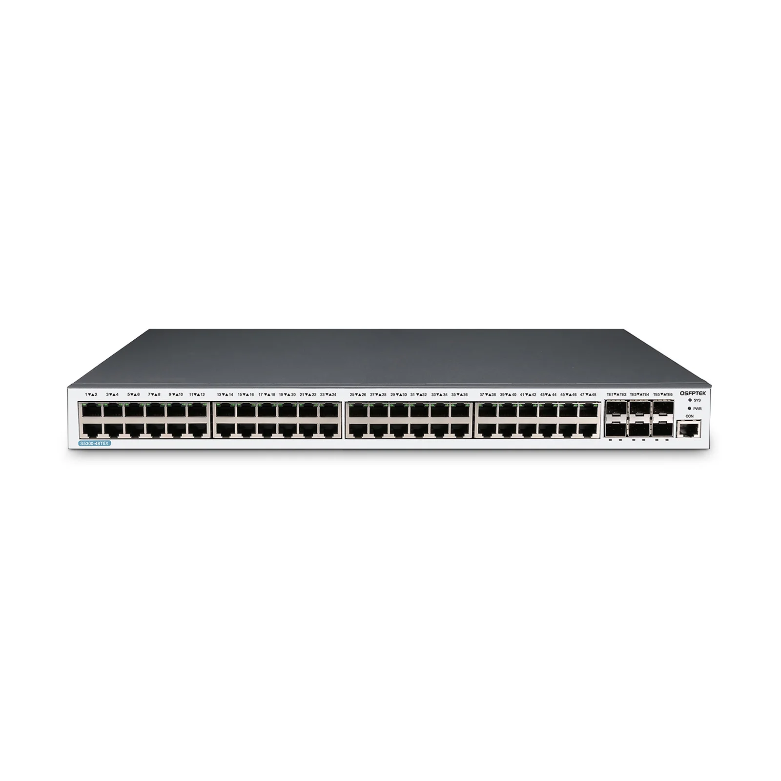 Switch manageable 48 ports Gigabit Ethernet avec 4 ports uplink