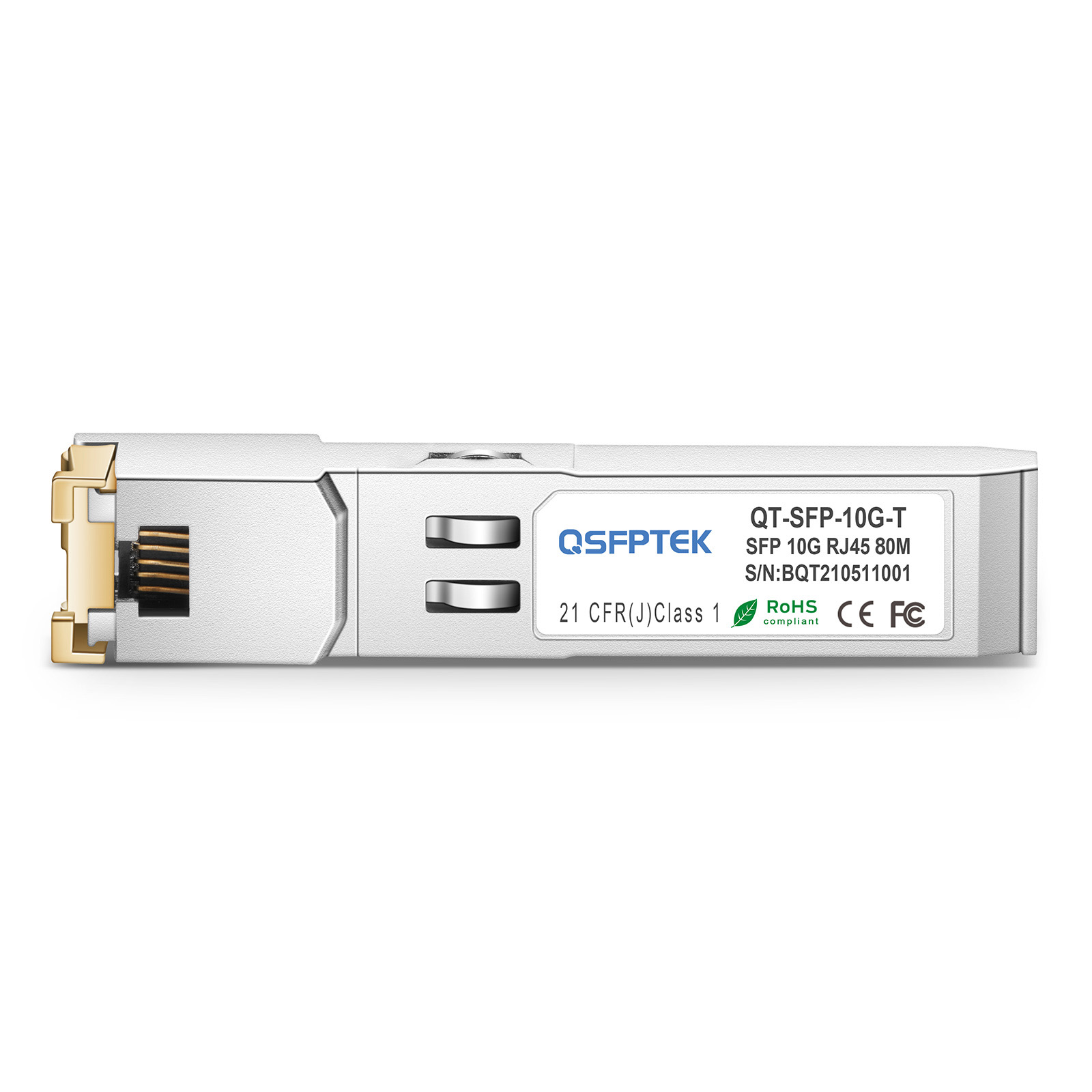 Cisco SFP-10G-T-80 10GBASE-T SFP+ Transceiver Module - QSFPTEK