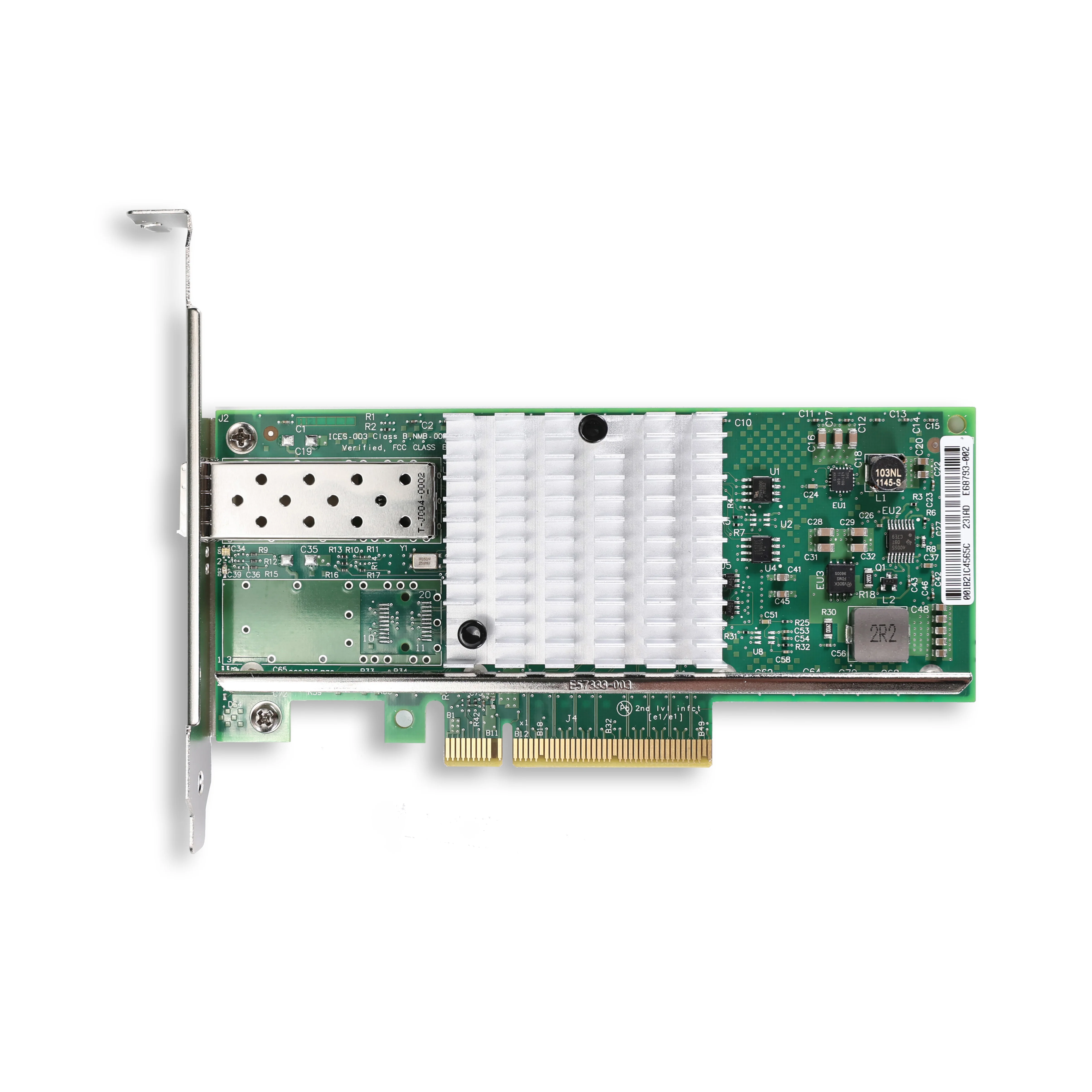 10G Port SFP+ Intel 82599EN Based Ethernet Network Interface Card