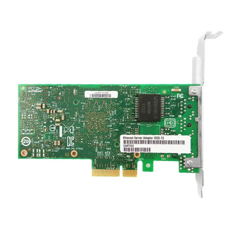 1G Dual-Port SFP Intel I350-AM2 Ethernet Network Interface Card-QSFPTEK