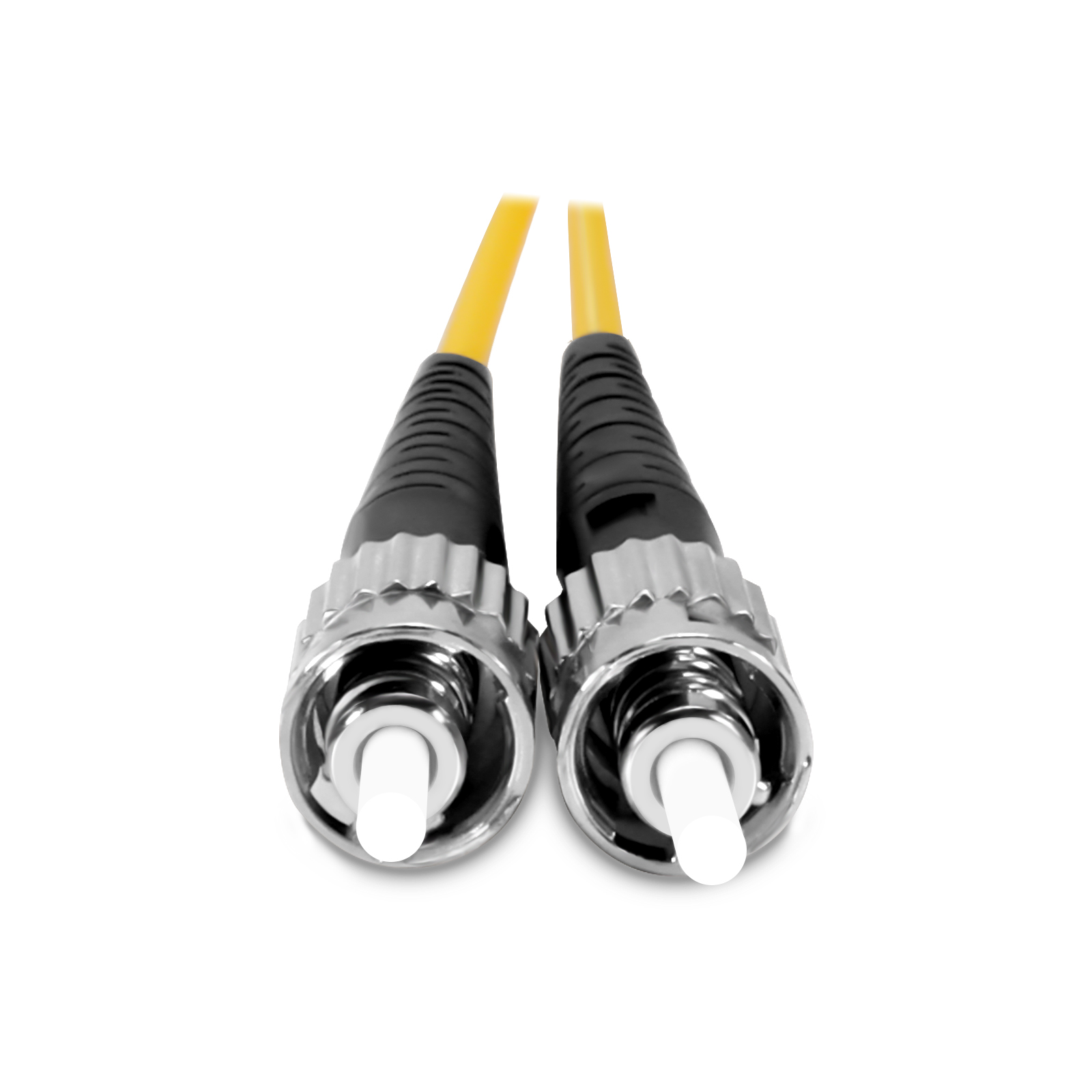 SC UPC to ST UPC Duplex OS2 2.0mm PVC Fiber Optic Patch Cable 6m