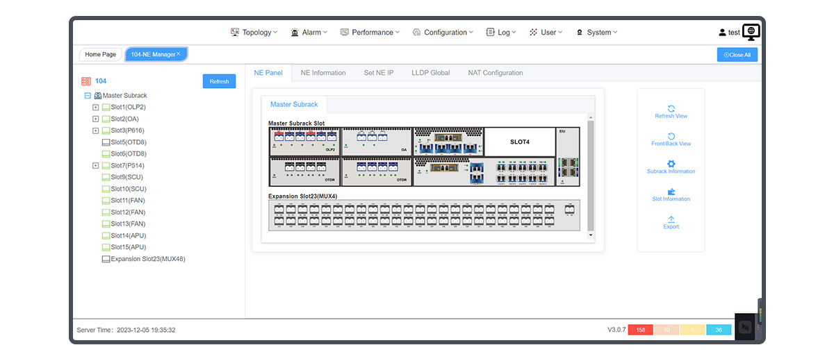 QT900 Manage UI