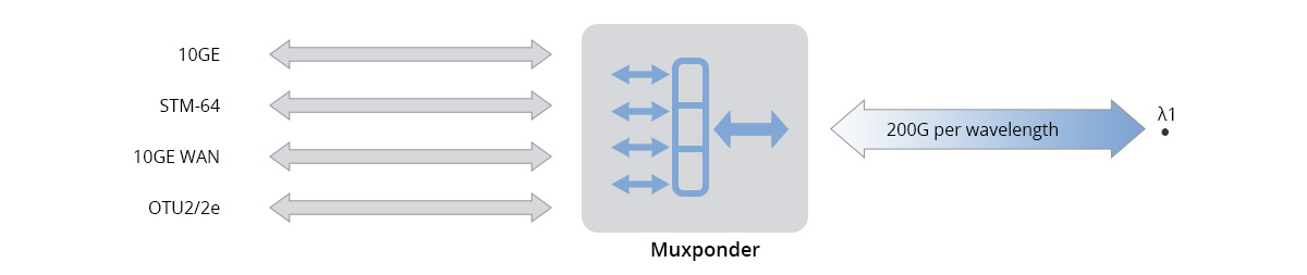 200G Muxponder