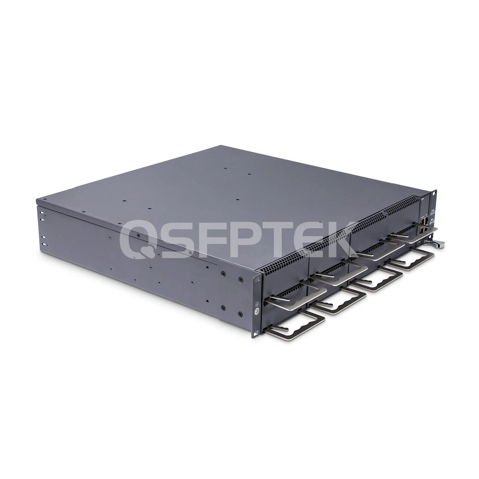 8 Slot 2U Managed Chassis Platform Unloaded for OTN Transmission 