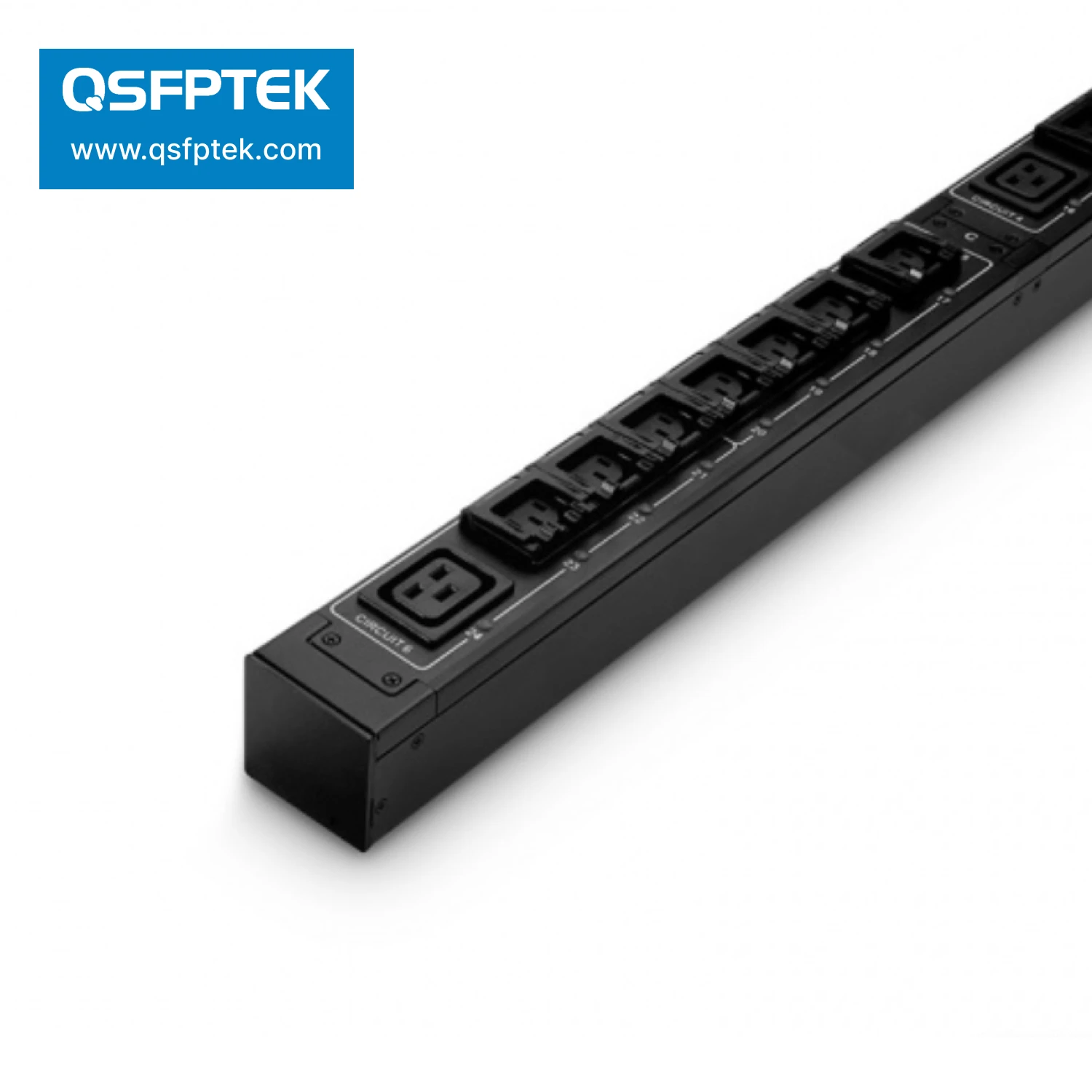 QTPX1S302402 24 Outlet Switched PDU 1 Phase 30A / 208V QSFPTEK