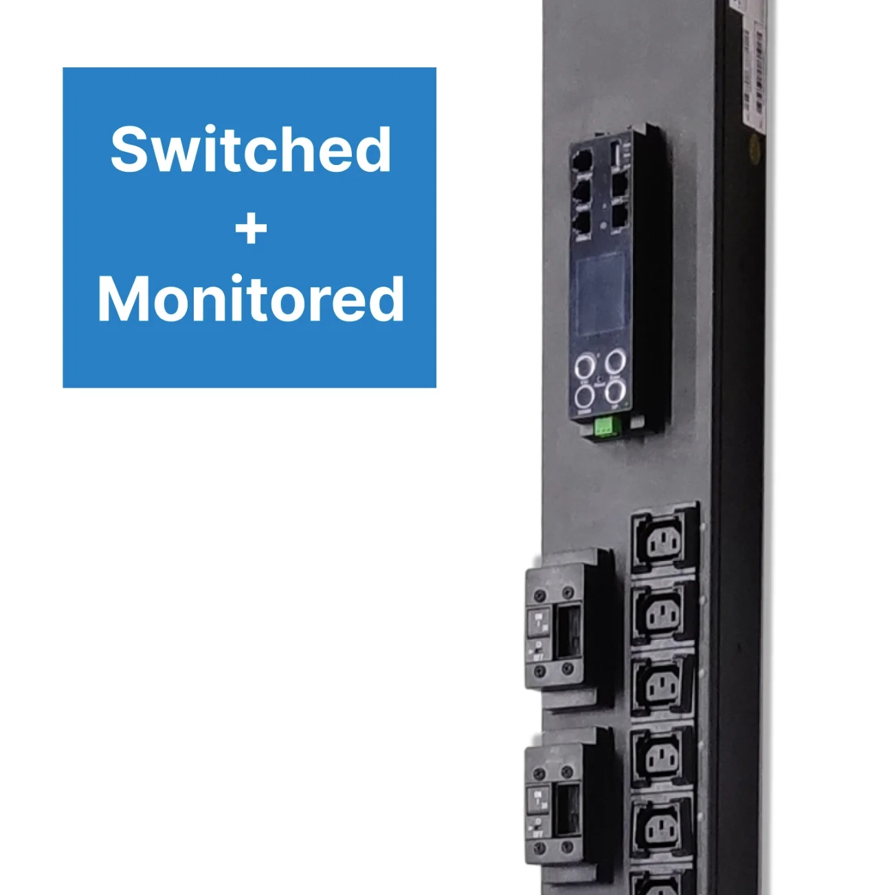 QTPX3S63001 30 Outlet Switched PDU 3 Phase 63A / 208V QSFPTEK
