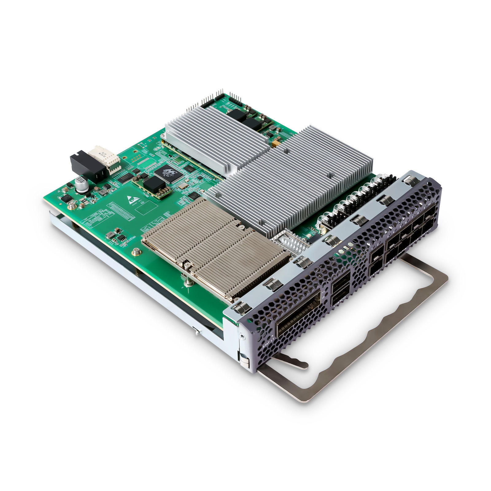 QT2シャーシ用100x28G QSFP1または100x28G QSFP10、10x1G SFP+から200x