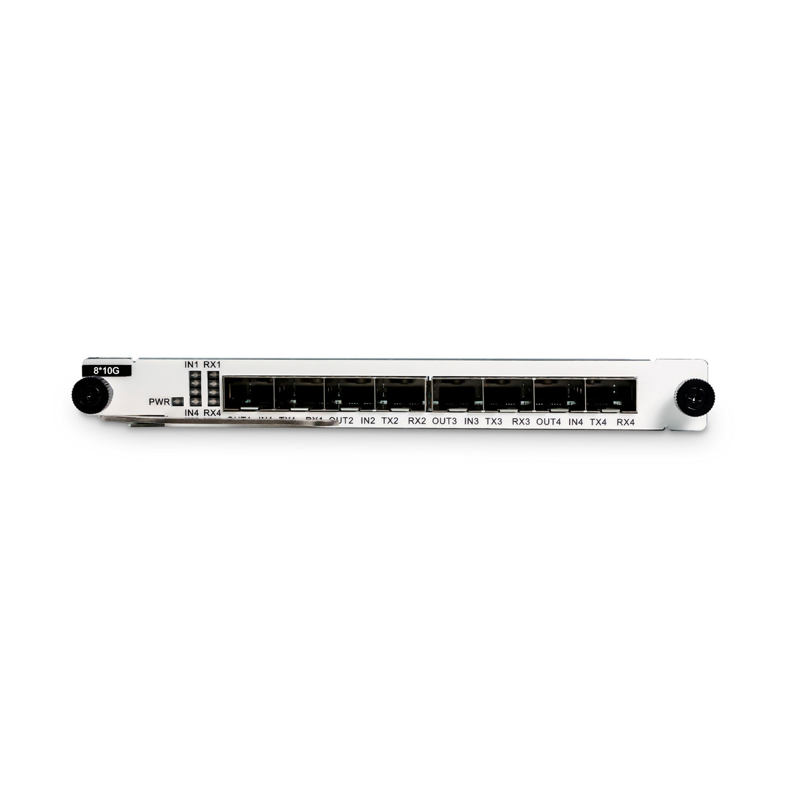 chan　2/4 QT860-4T10GSFP、4チャネル10Gトランスポンダー、SFP+-SFP+