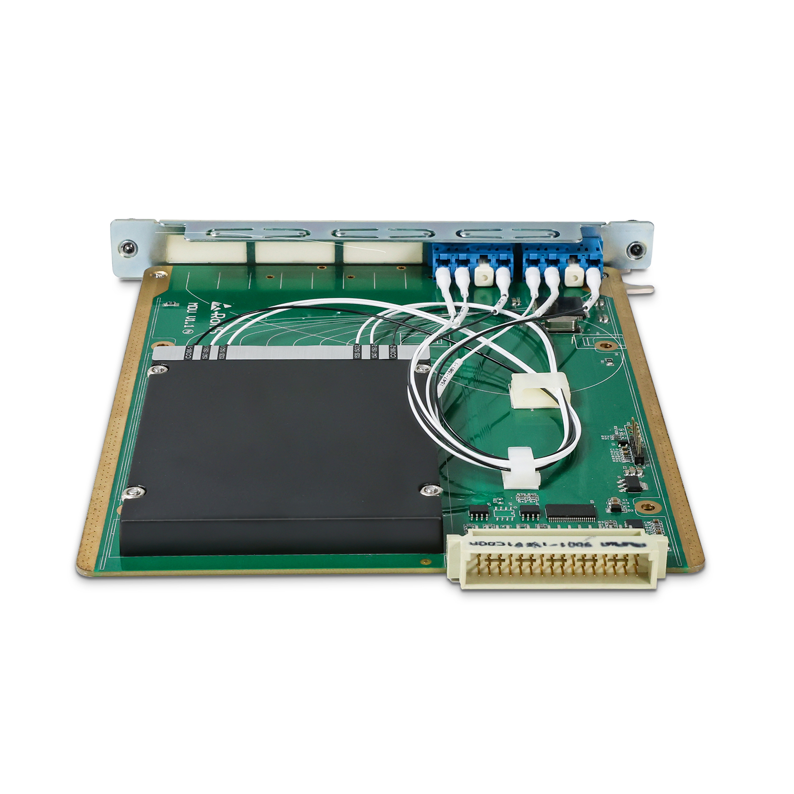 1 x 2 シングルファイバー DWDM 赤/青フィルター - QSFPTEK