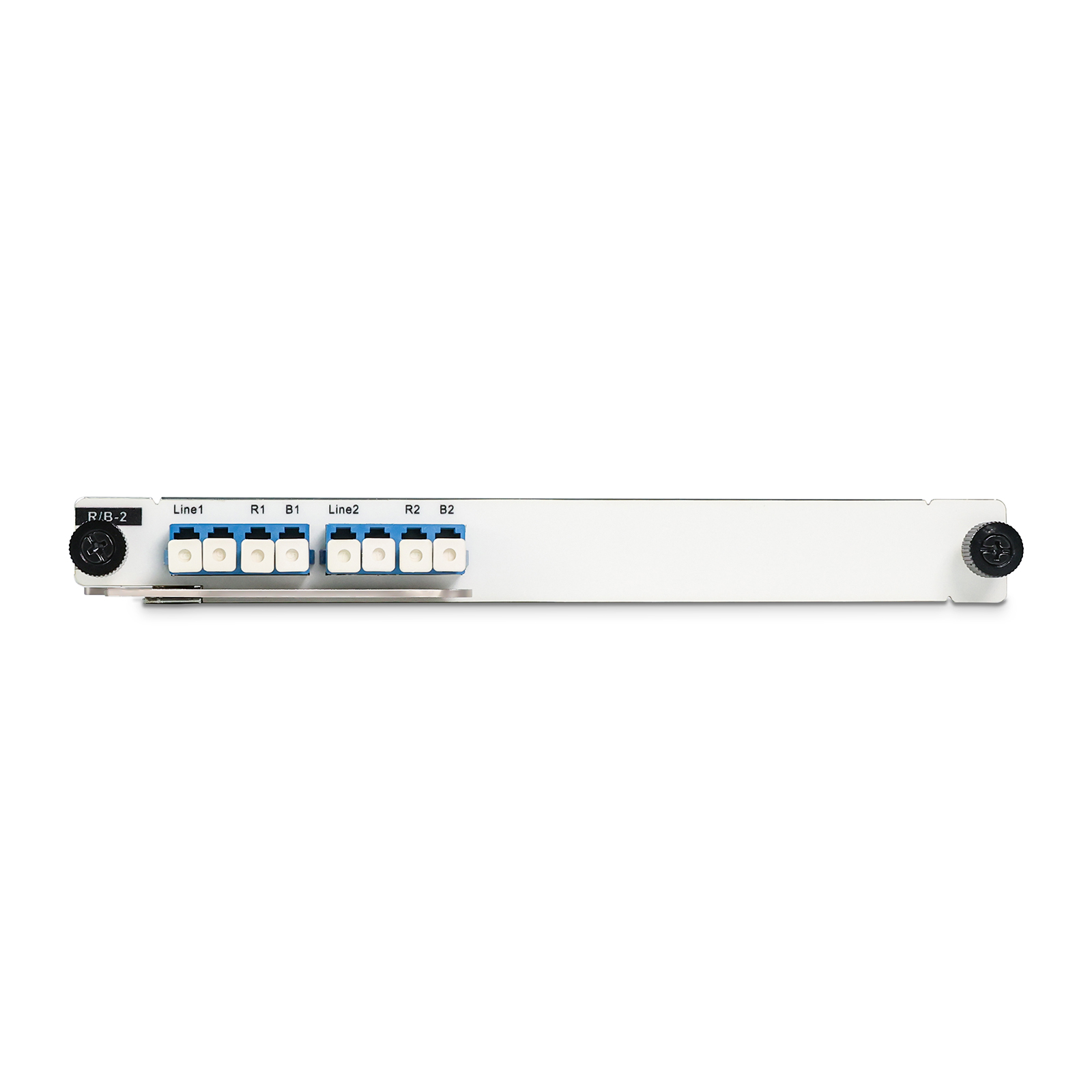 1 x 2 シングルファイバー DWDM 赤/青フィルター - QSFPTEK
