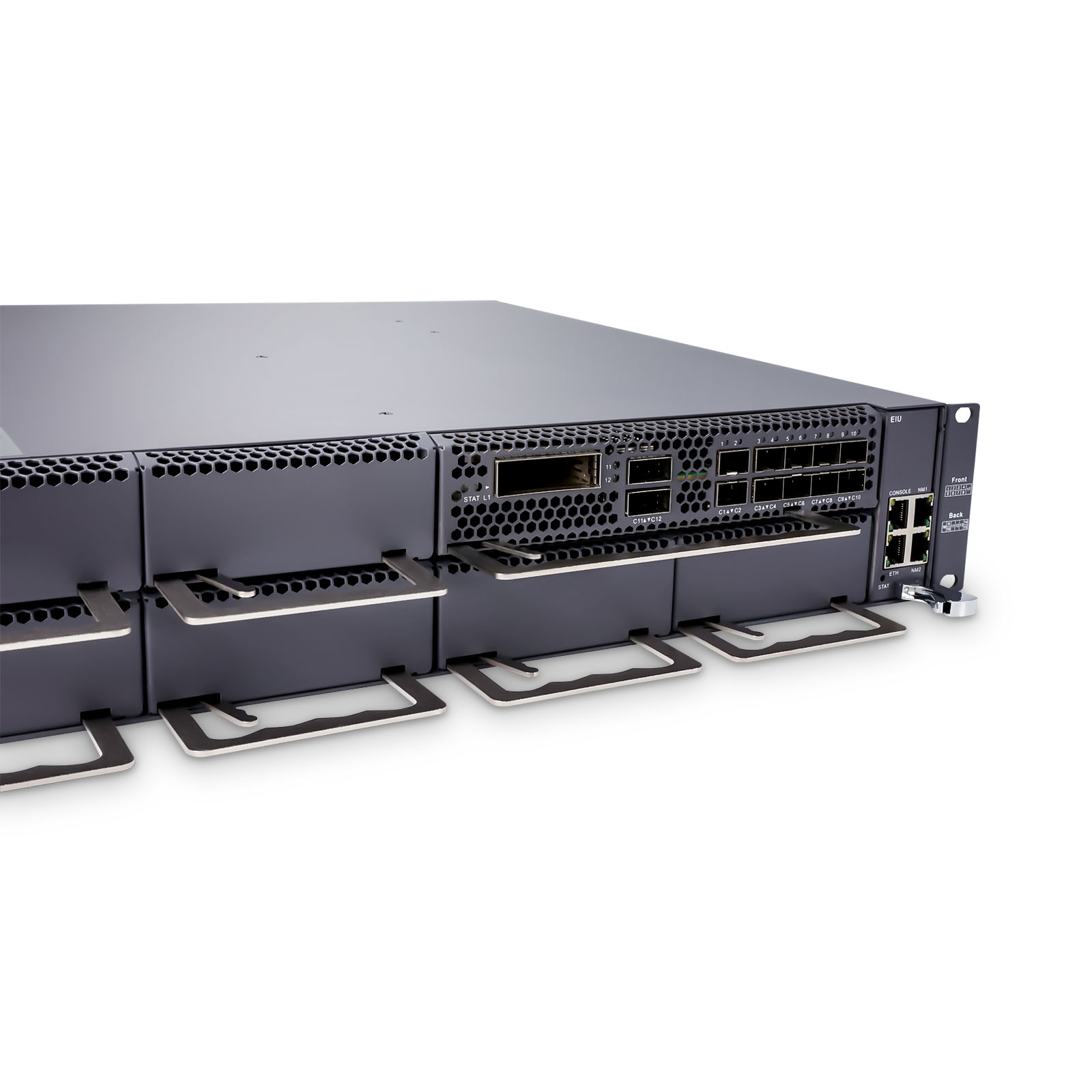 QT2シャーシ用100x28G QSFP1または100x28G QSFP10、10x1G SFP+から200x