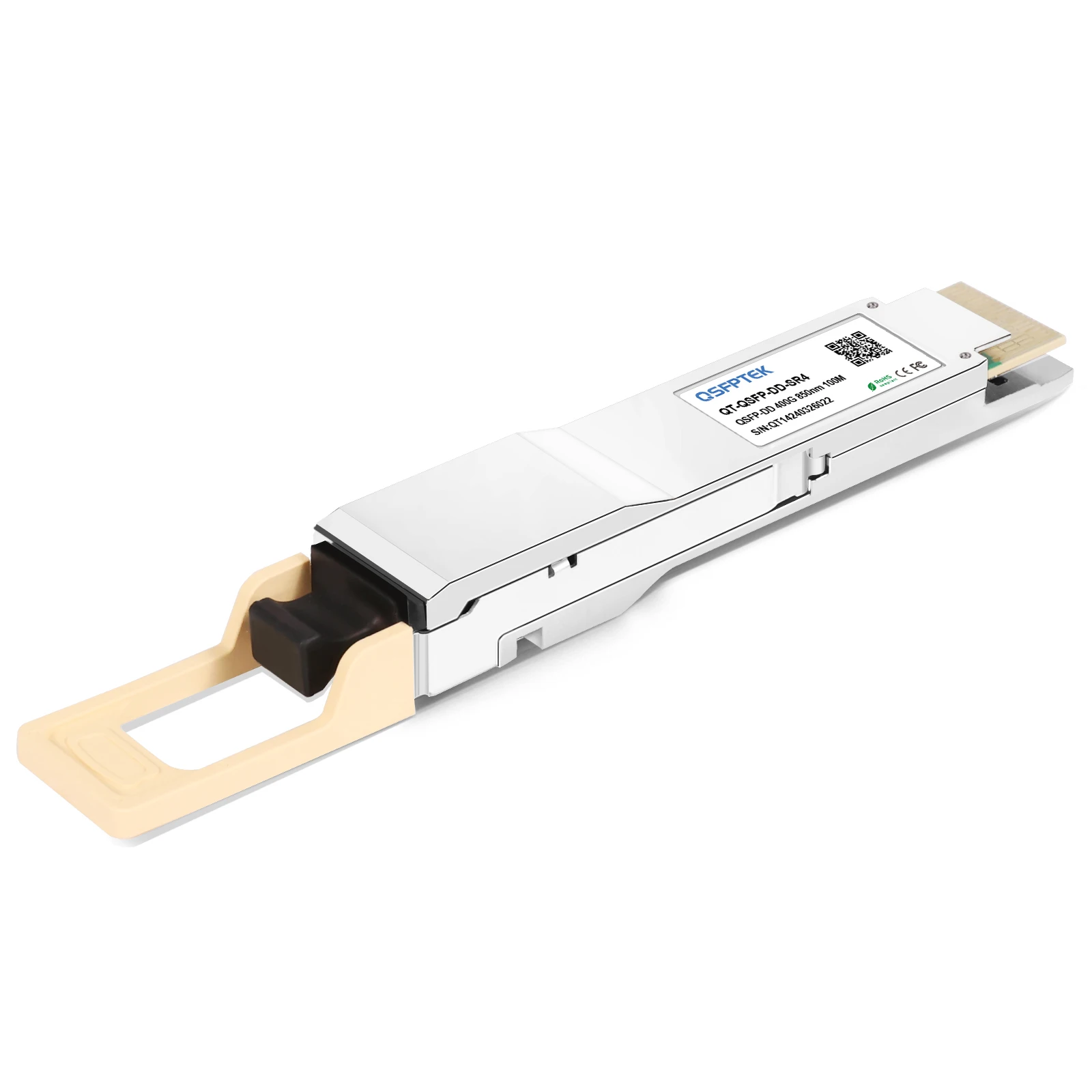 Generic Compatible 400GBASE-SR4 QSFP-DD 100m MTP-12 Optical Transceievr ...