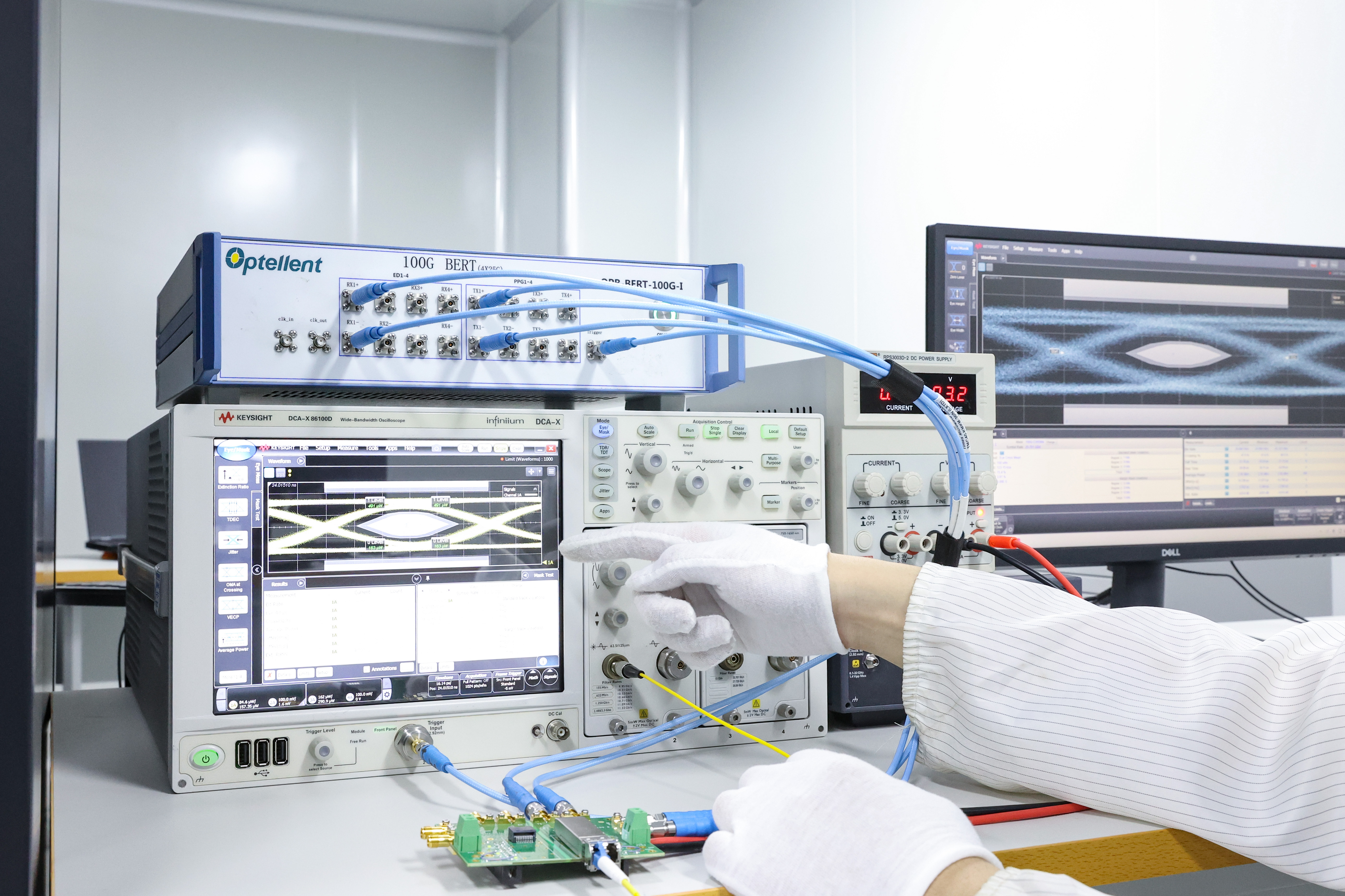 QSFPTEK Test Devices