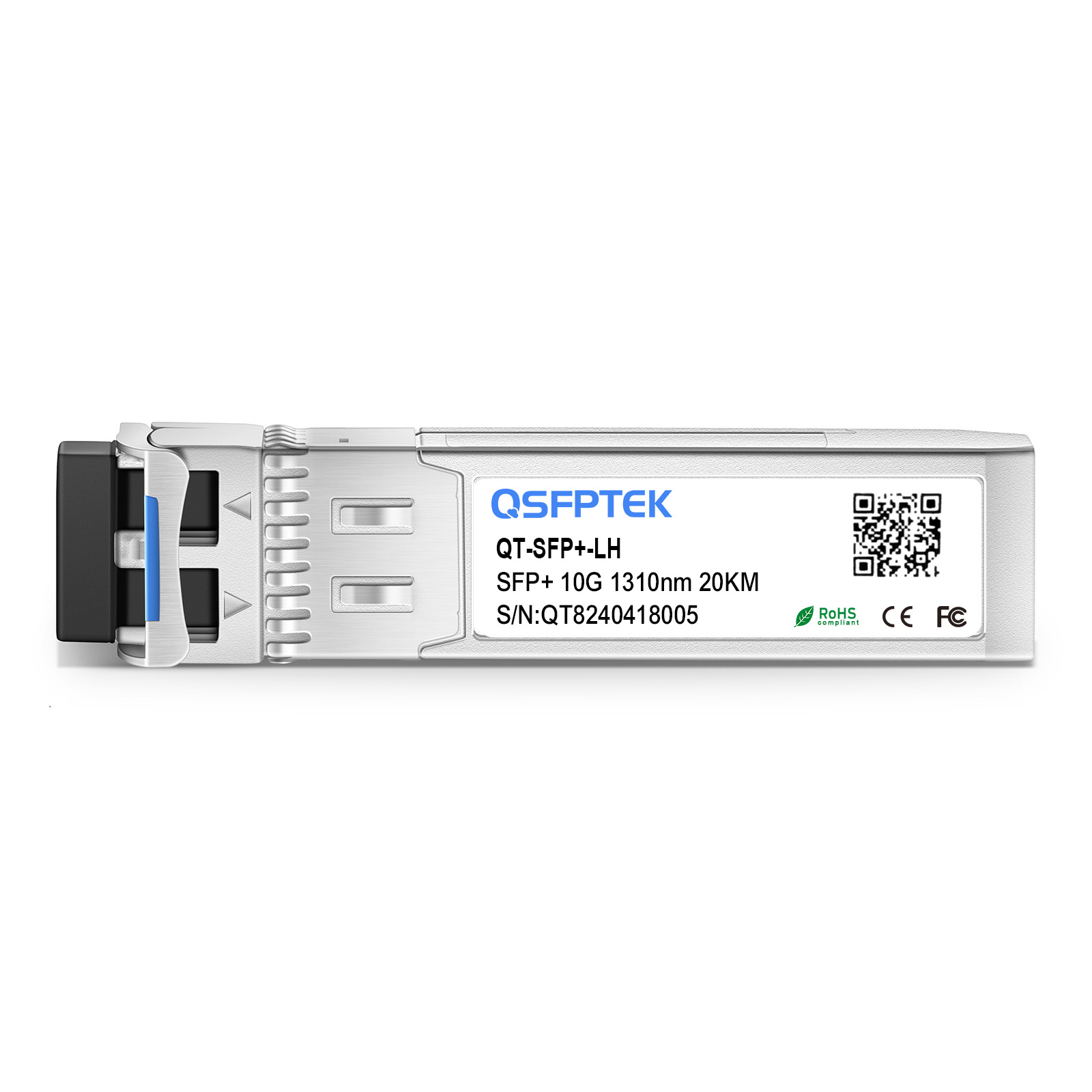 Cisco SFP-10G-LH Compatible 10GBASE-LR SFP+ 1310nm 20km DOM LC SMF