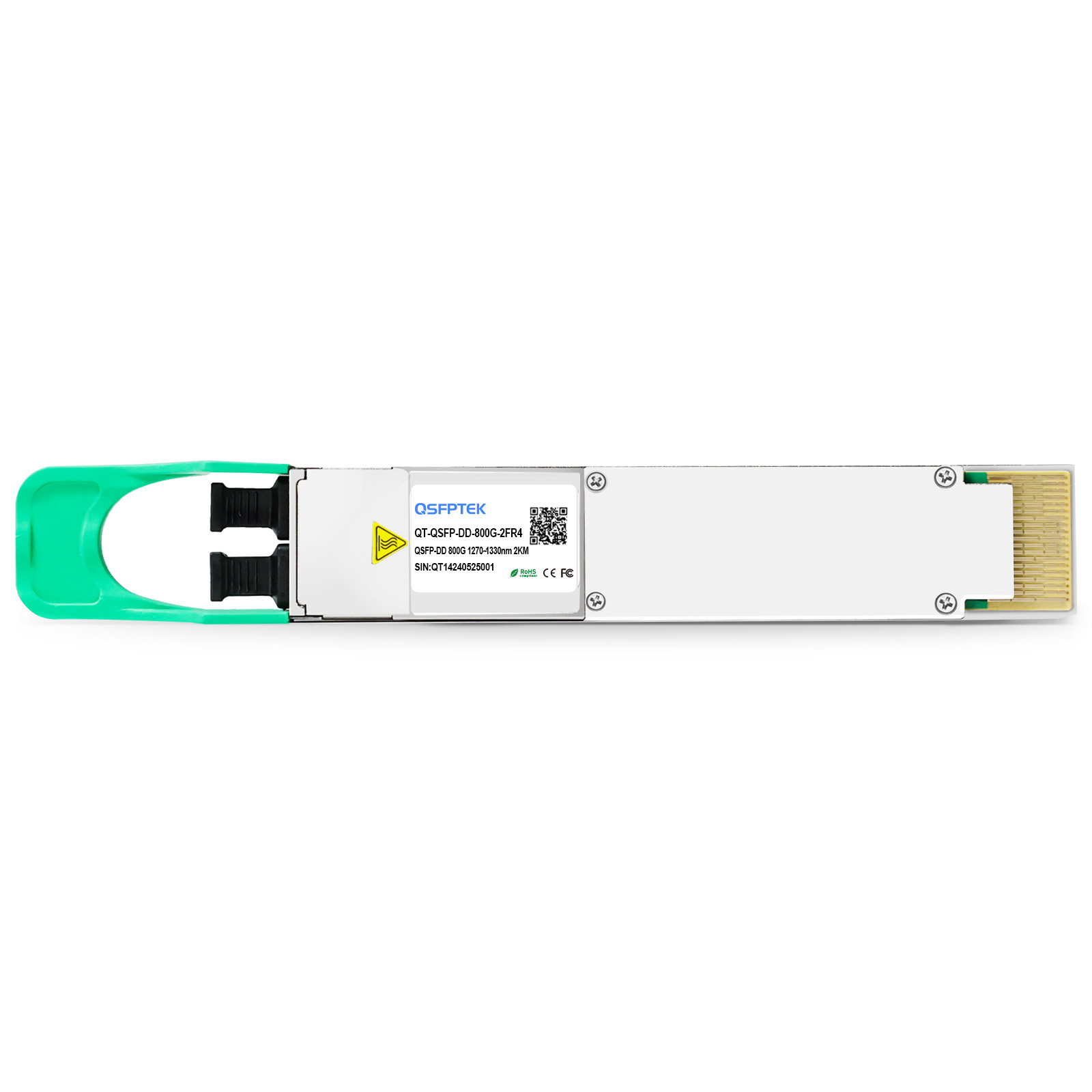 Generic 800GBASE-2FR4 QSFP-DD PAM4 2km Dual Duplex CS SMF
