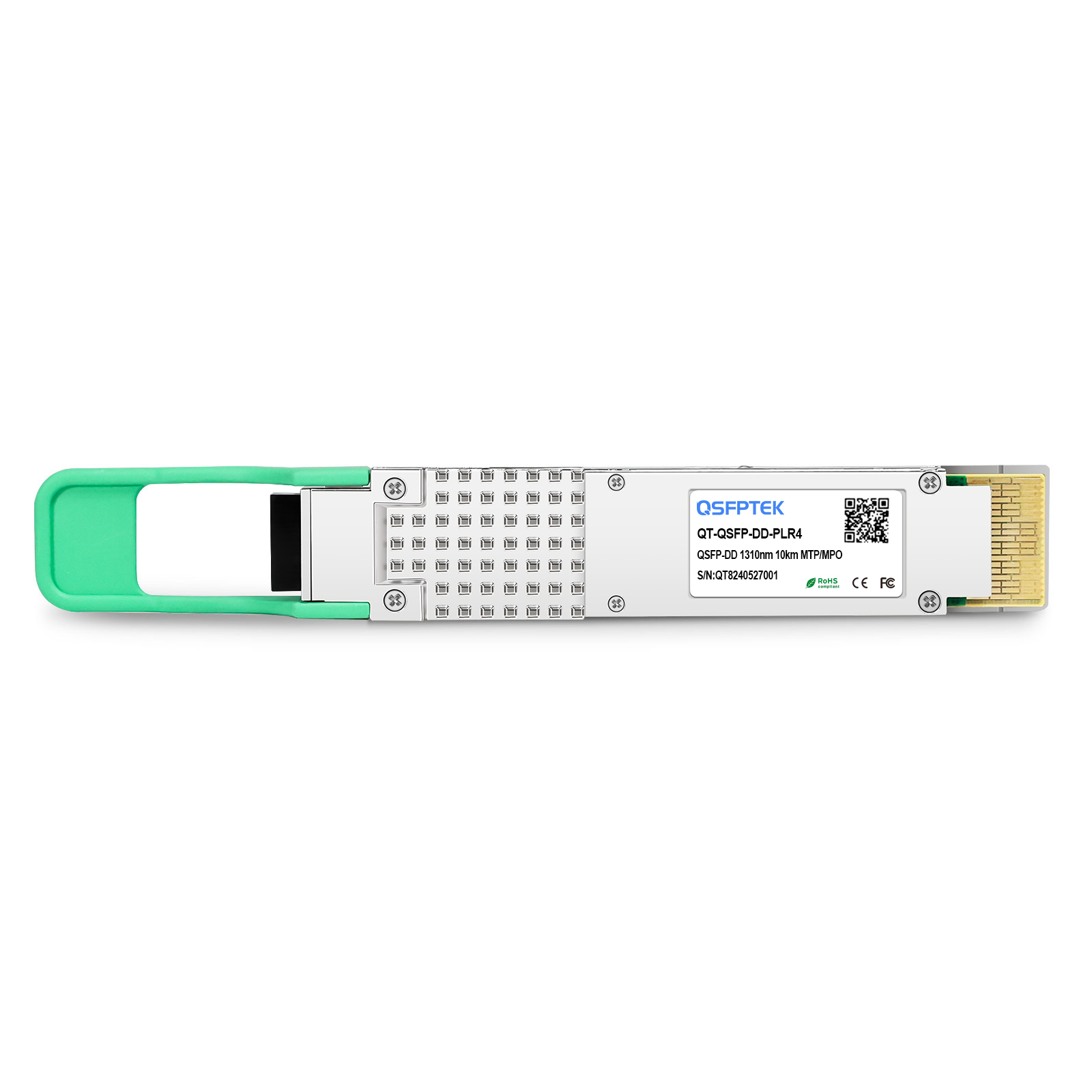 400G QDD-4X100G-LR QSFP-DD 모듈, Dell 호환 1310nm 10km, MTP/MPO-12 커넥터 포함