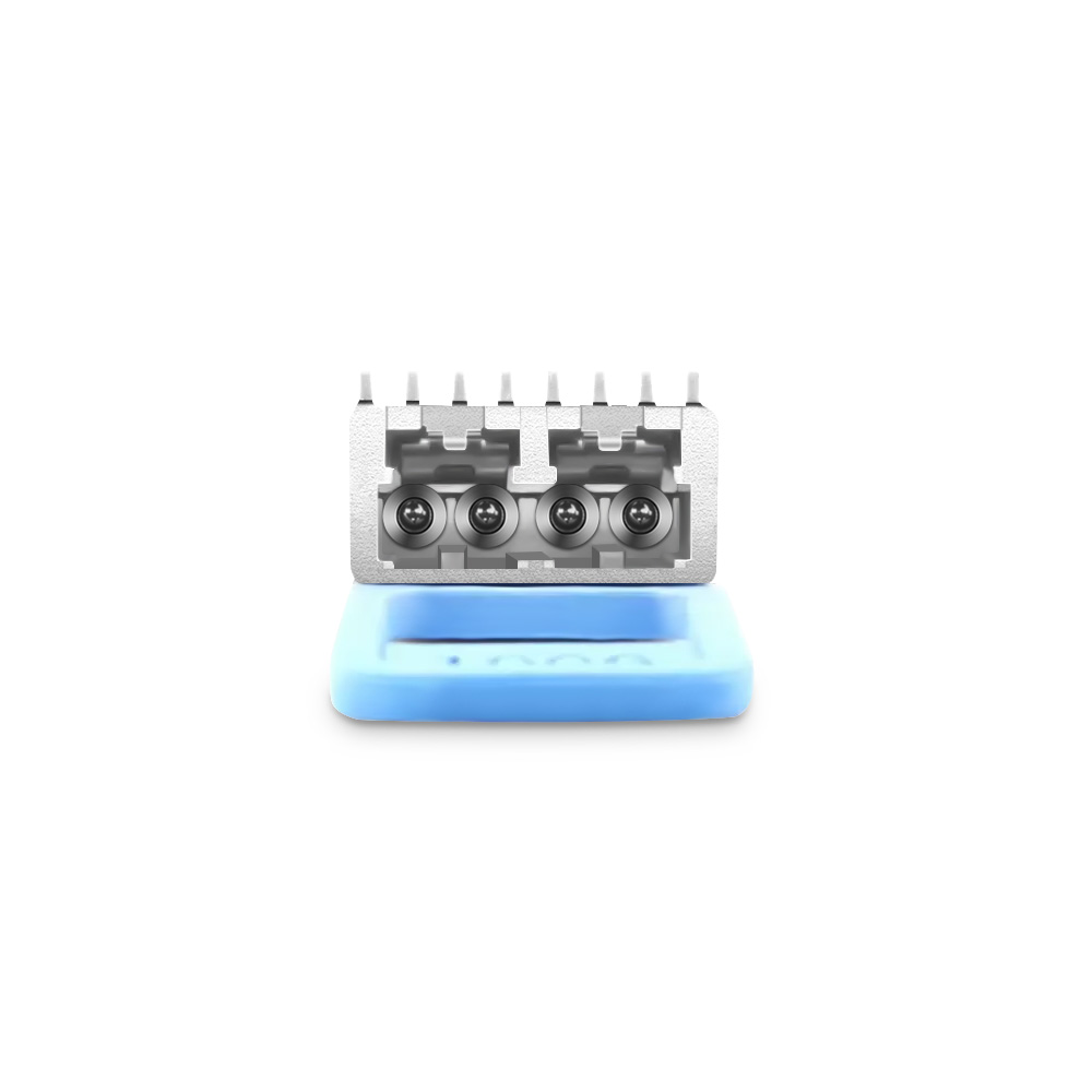 世界の国 5m（16フィート）MPO-8（メス）-MPO-8（メス）OM4トランク