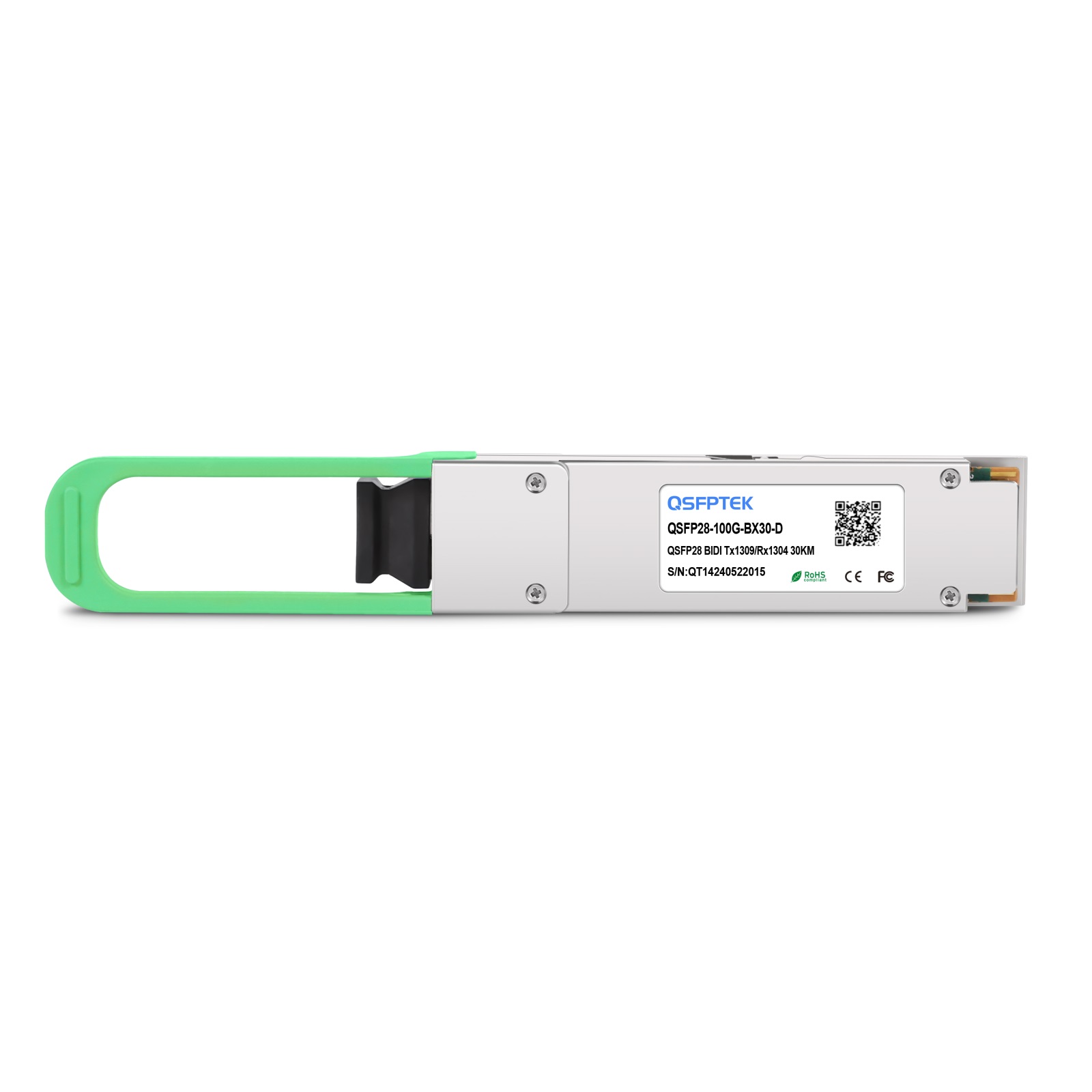 さんでぃーえす Cisco Compatible 100GBASE-BX30-D BiDi QSFP28 1309nm-Tx