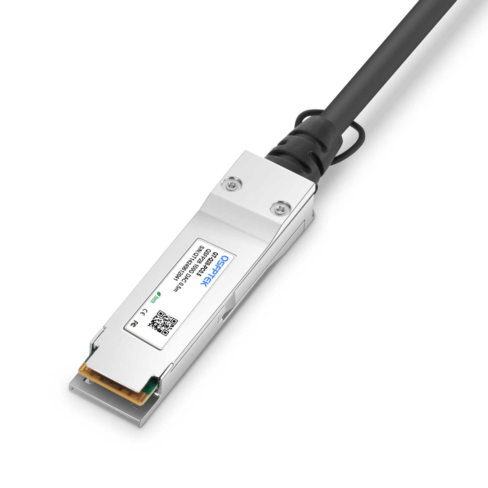 Cisco QSFP-100G-CU0.5M 100G QSFP28 Passive DAC Copper Twinax Cable - QSFPTEK