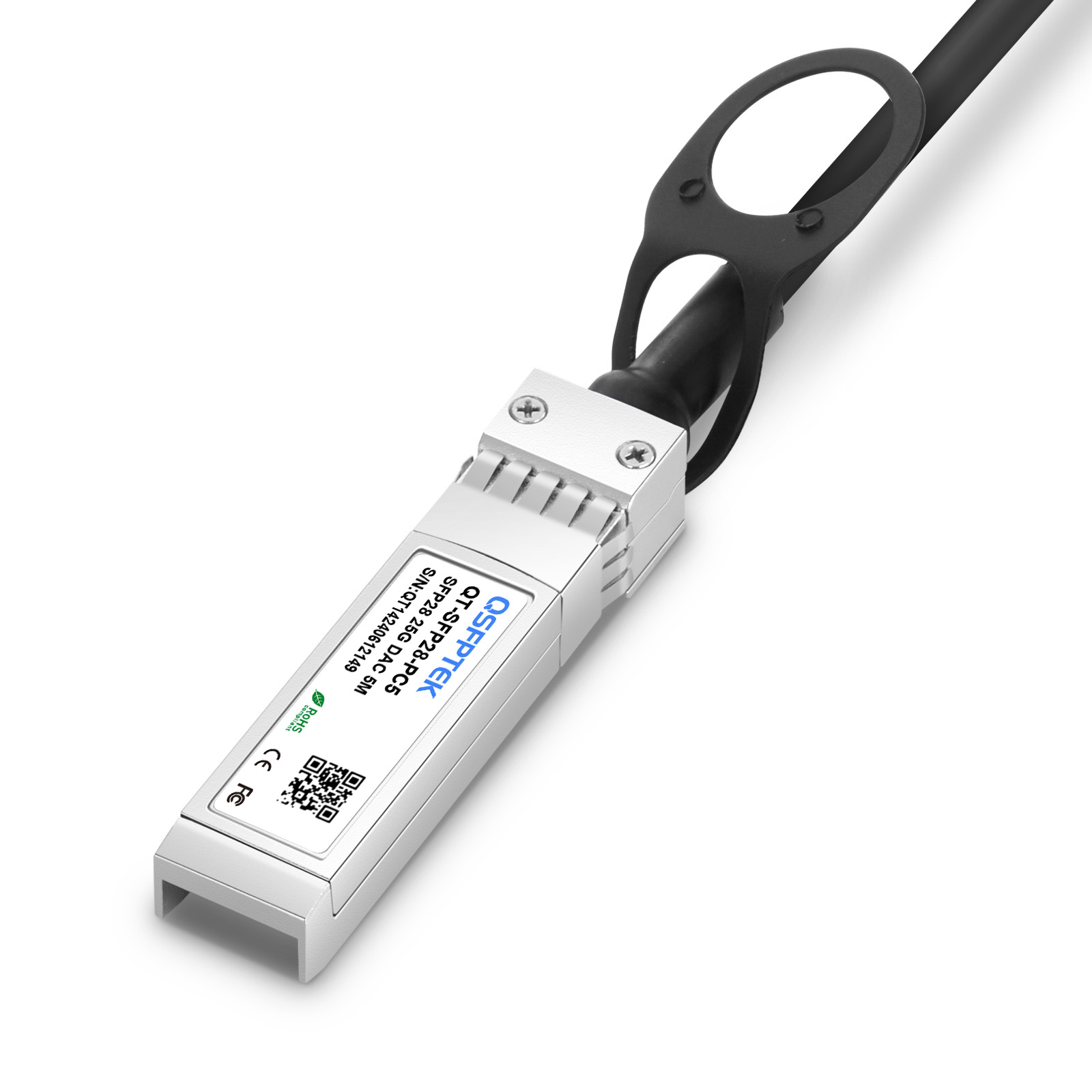 (未使用･未開封品)　StarTech.com QSFP+ダイレクトアタッチTwinaxケーブル 5m Cisco製QSFP-H40G-CU5M互換 パッシブDACケーブル Mini-GBIC QSFPH40GCU5M 6k88evb DAC Twinax ケーブル／1m／Cisco製品QSFP-H40G-CU1M互換／銅線