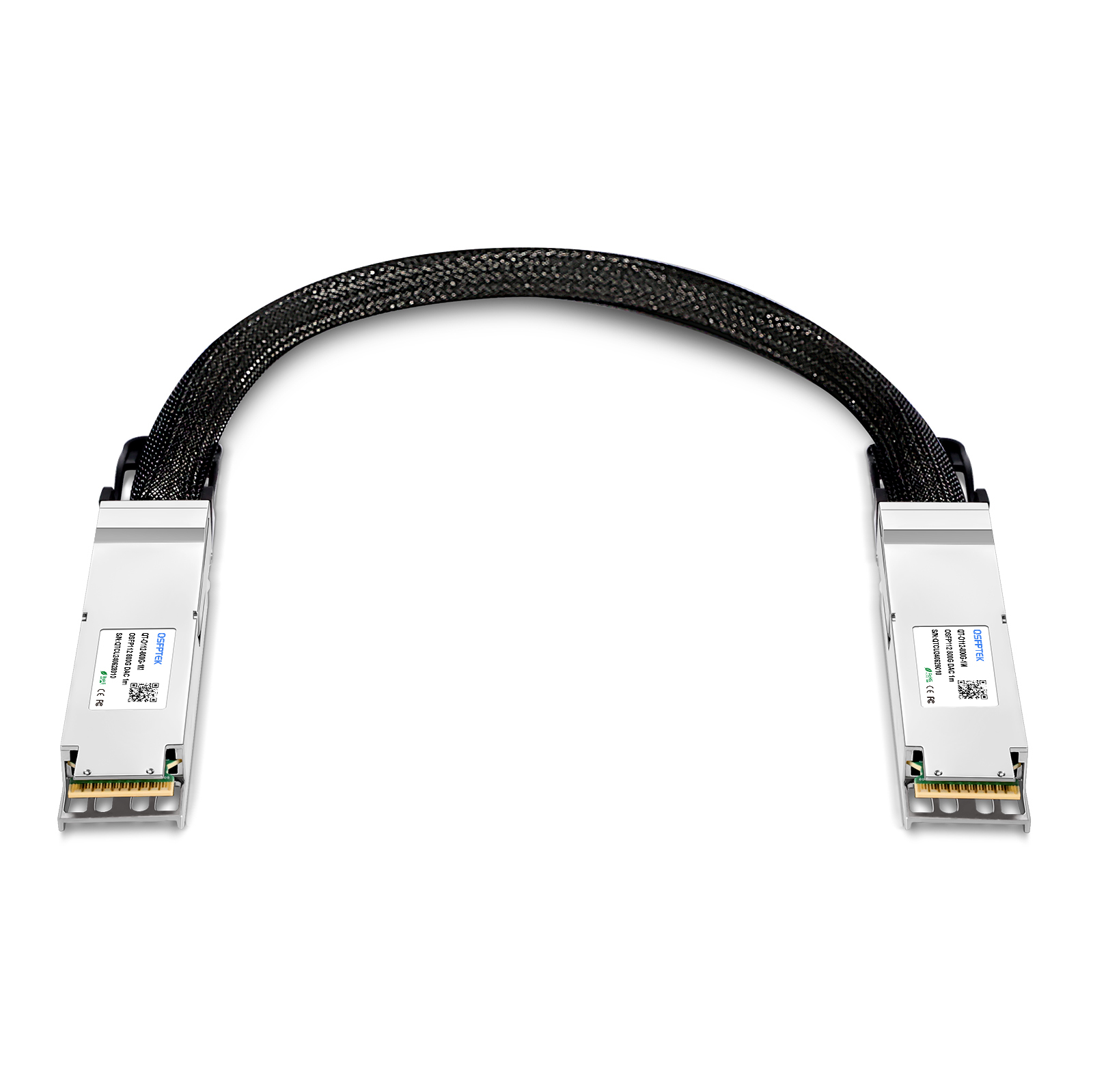 Elfcam 10Gb SFP+ DAC Cable - 1m Passive Twinax, Compatible With Cisco, Juniper, Huawei
