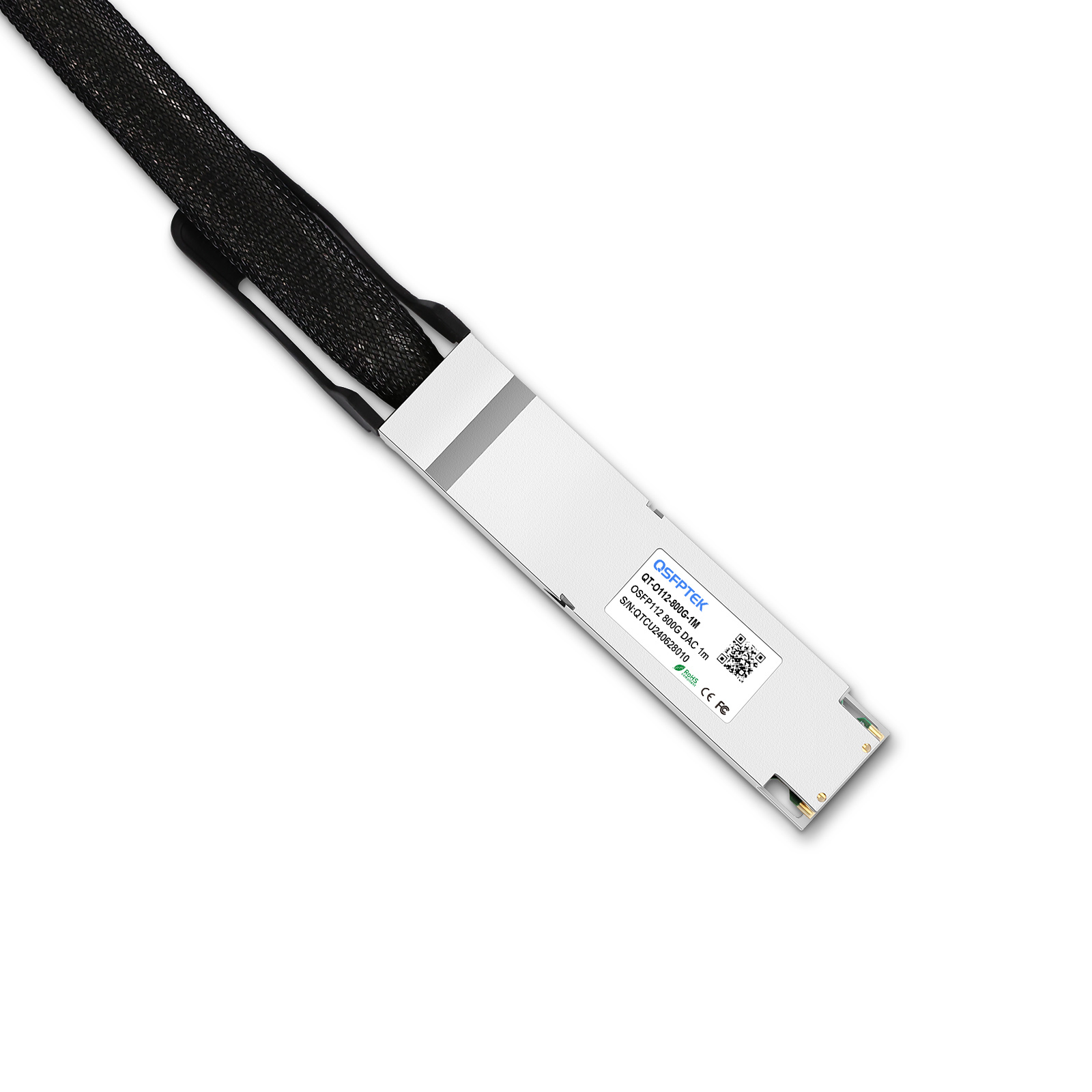 【2/14発送】S 様 1m 汎用 800G OSFP フィン付きトップパッシブTwinaxダイレクトアタッチ