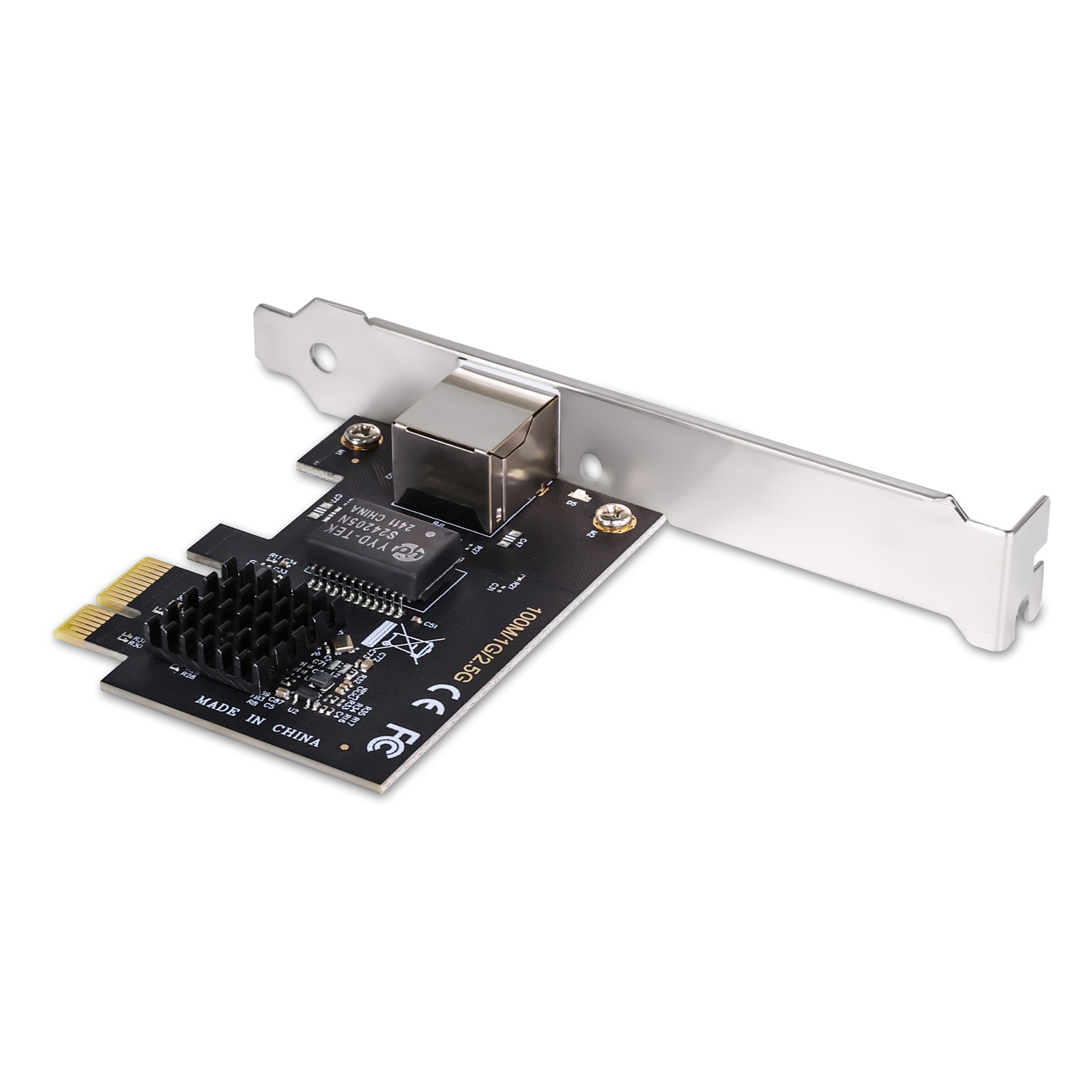 Realtek RTL8125B 2.5G Single-Port RJ45 Ethernet Network Interface Card ...