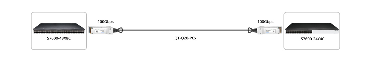 100G DAC Switch Direct Connectivity