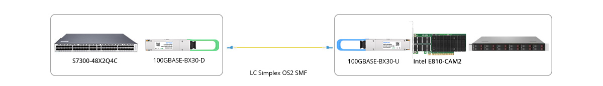 100G BIDI Connectivity With NIC