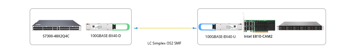 100G BIDI Connectivity With NIC