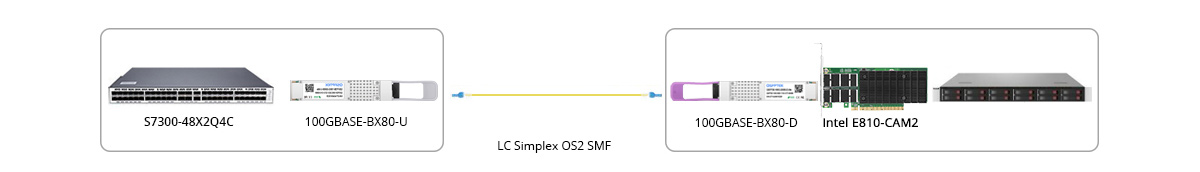 100G BIDI Connectivity With NIC