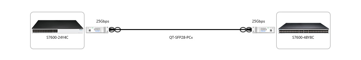 25G Switch to 25G Switch Direct Connectivity